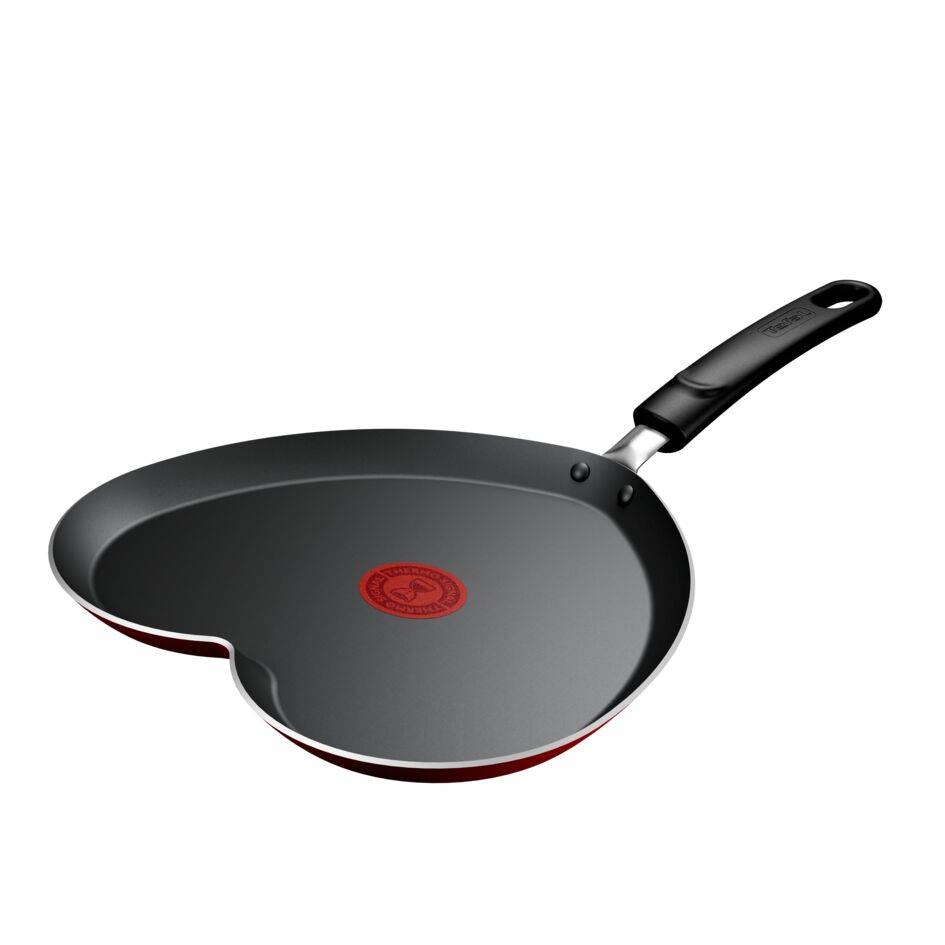 Tefal & Bonne Maman Poêle à crêpes cœur Chandeleur