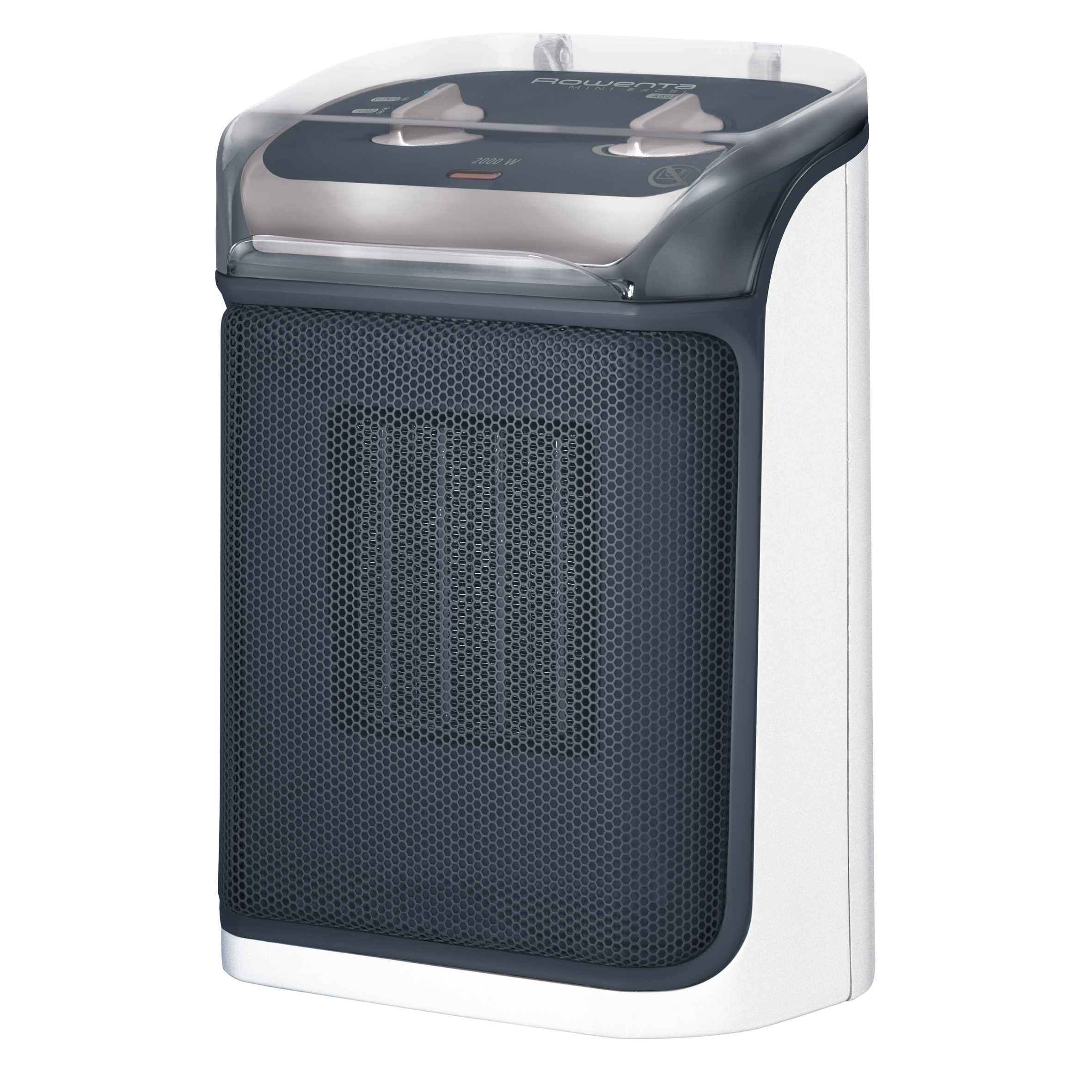 Mini Excel Aqua, Chauffage d'appoint Céramique, Salle de bain, mode ECO, 1000W/2000W