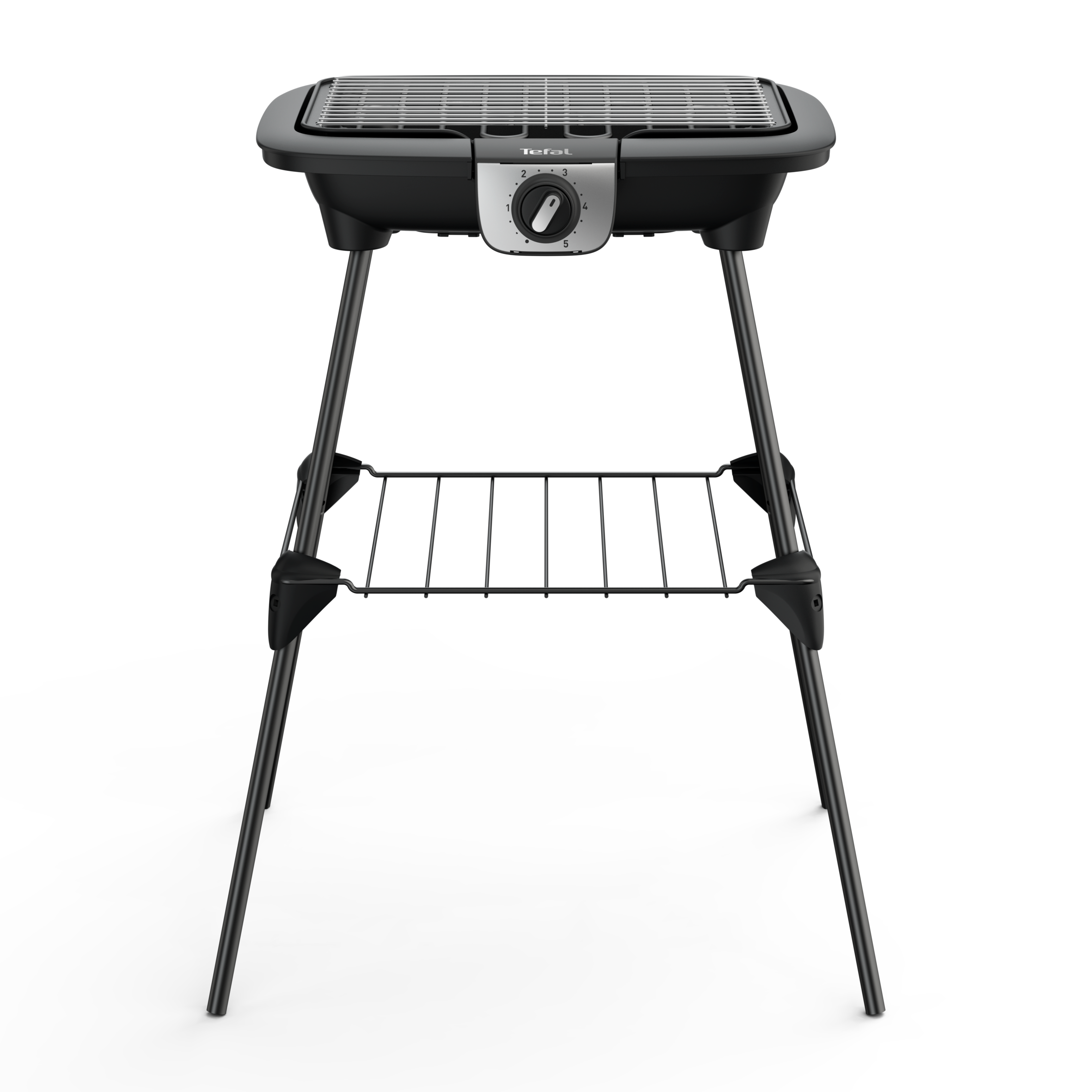 EASYGRILL 2 EN 1 INOX PIEDS avec plaques plancha