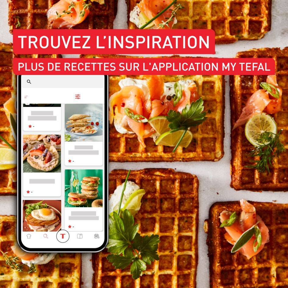 Snack Collection Aqua, Appareil à gaufre et à panini + 2 jeux de plaques