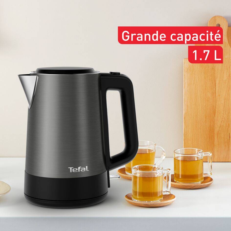 Bouilloire noire Equinox 1.7 L