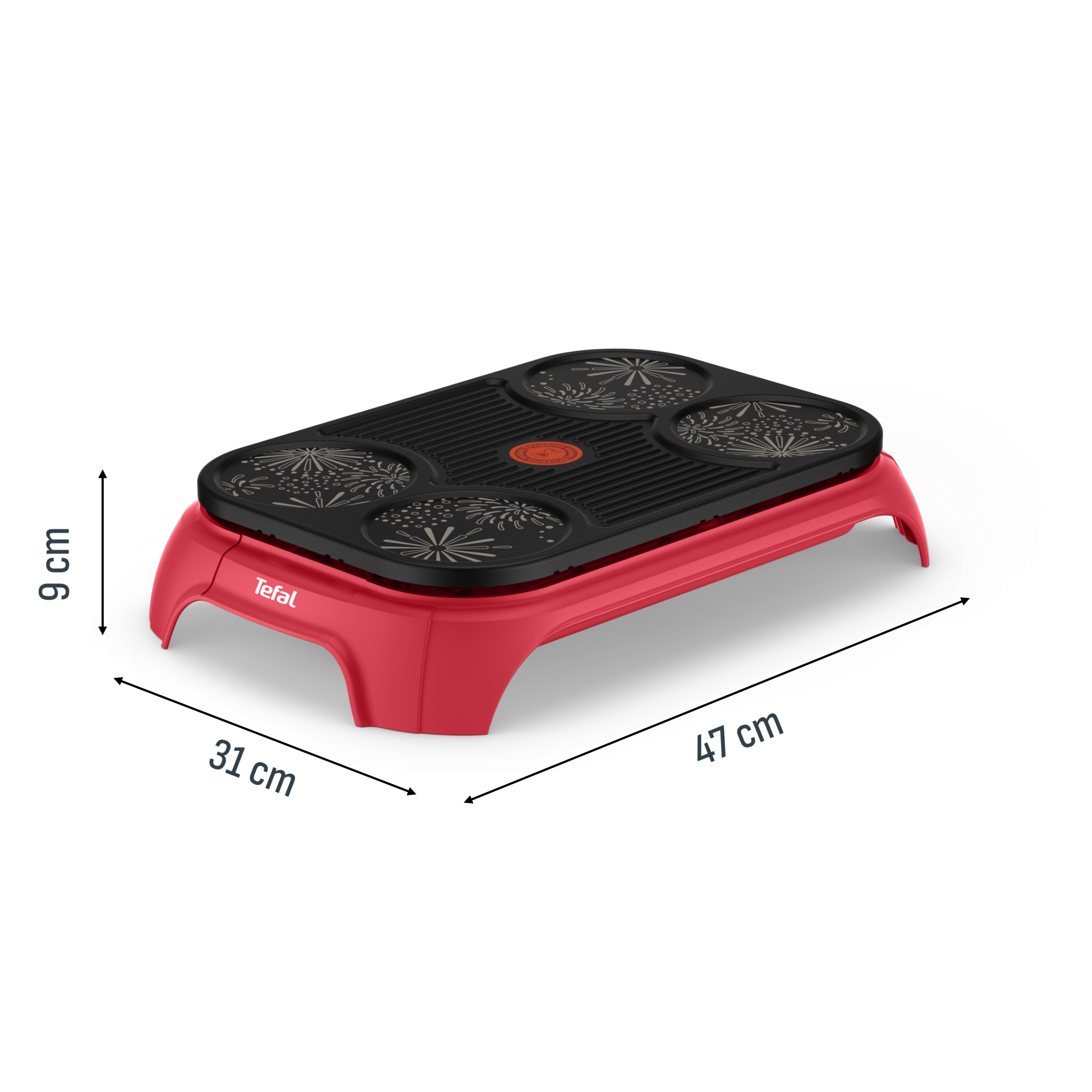 Crepe & Grill Party, crêpière électrique, revêtement antiadhésif