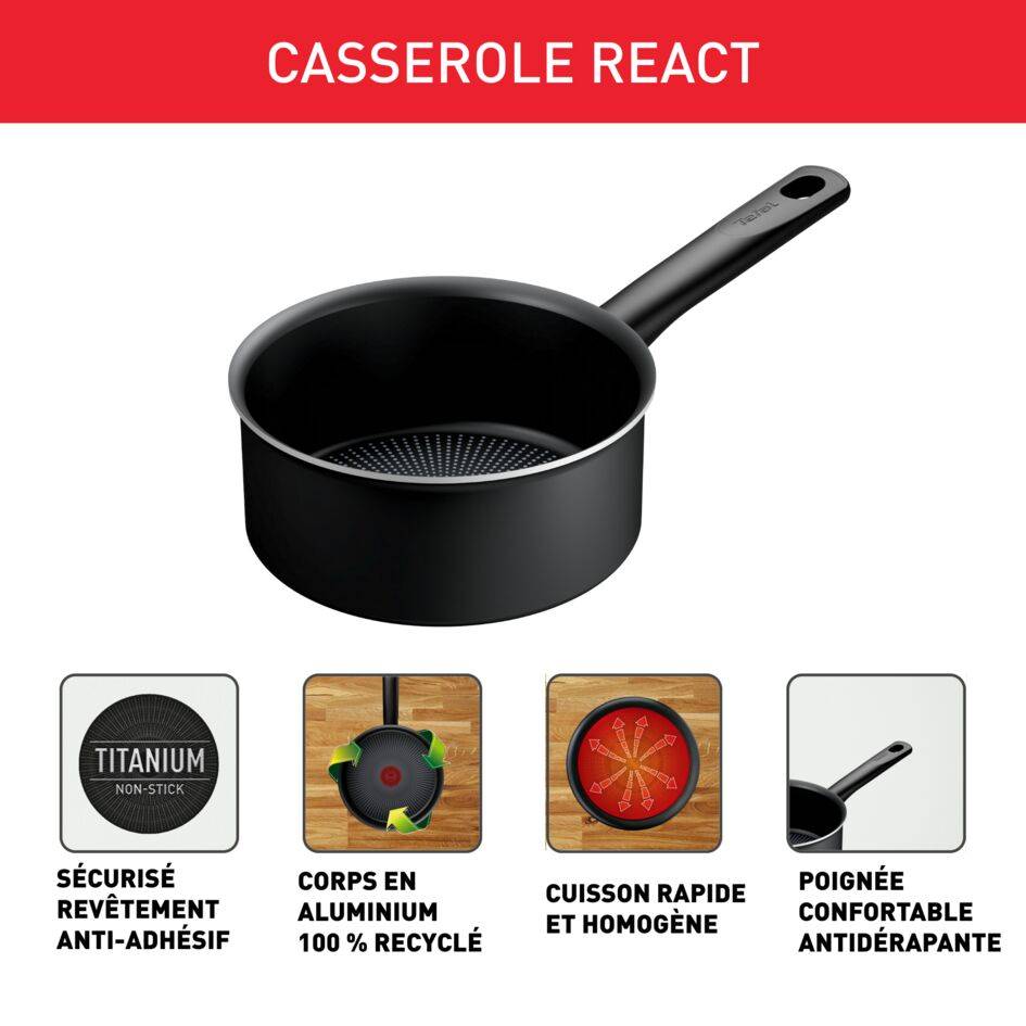 Casserole REACT 18 cm