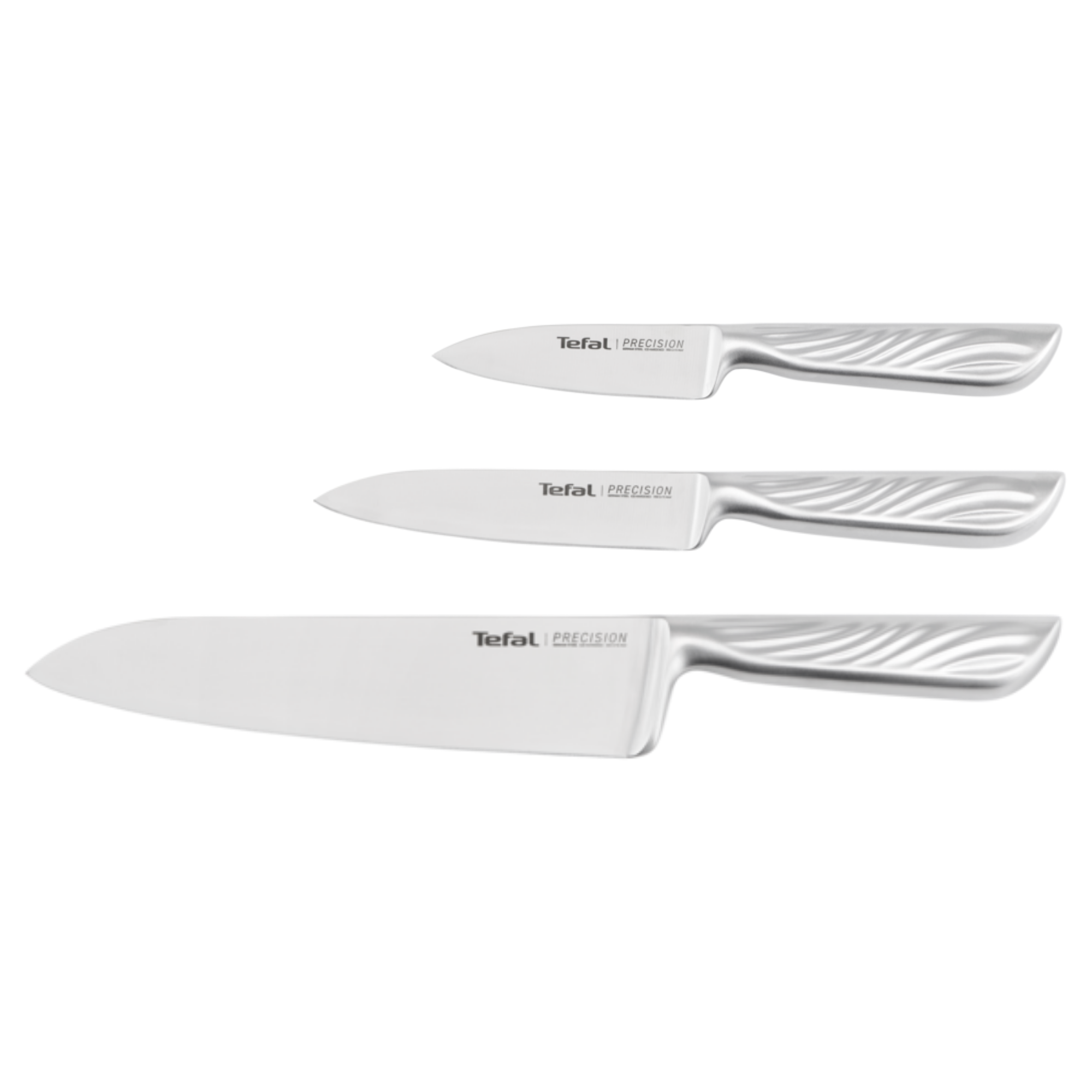 Precision Lot de 3 Couteaux Chef 15 cm, Office 12 cm, et A éplucher 9 cm