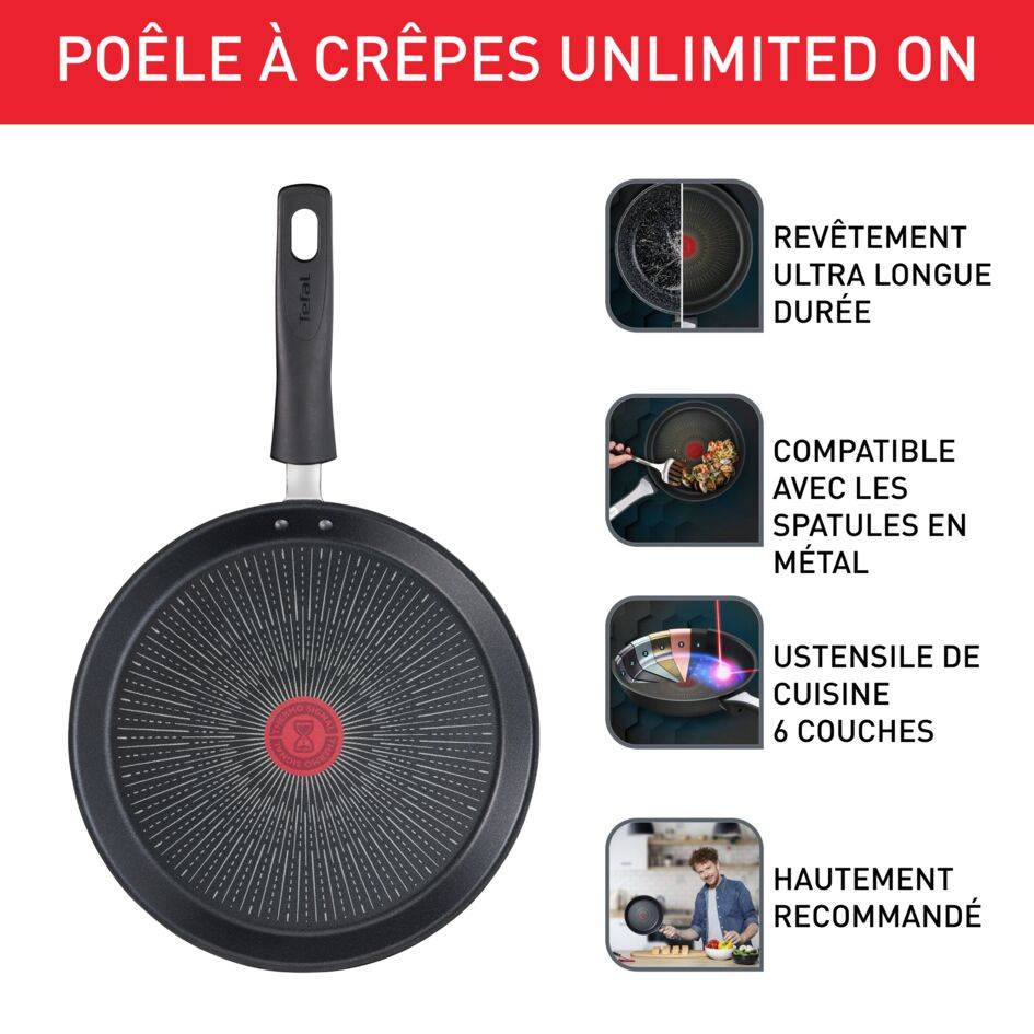 Unlimited on poêle à crêpe 28cm