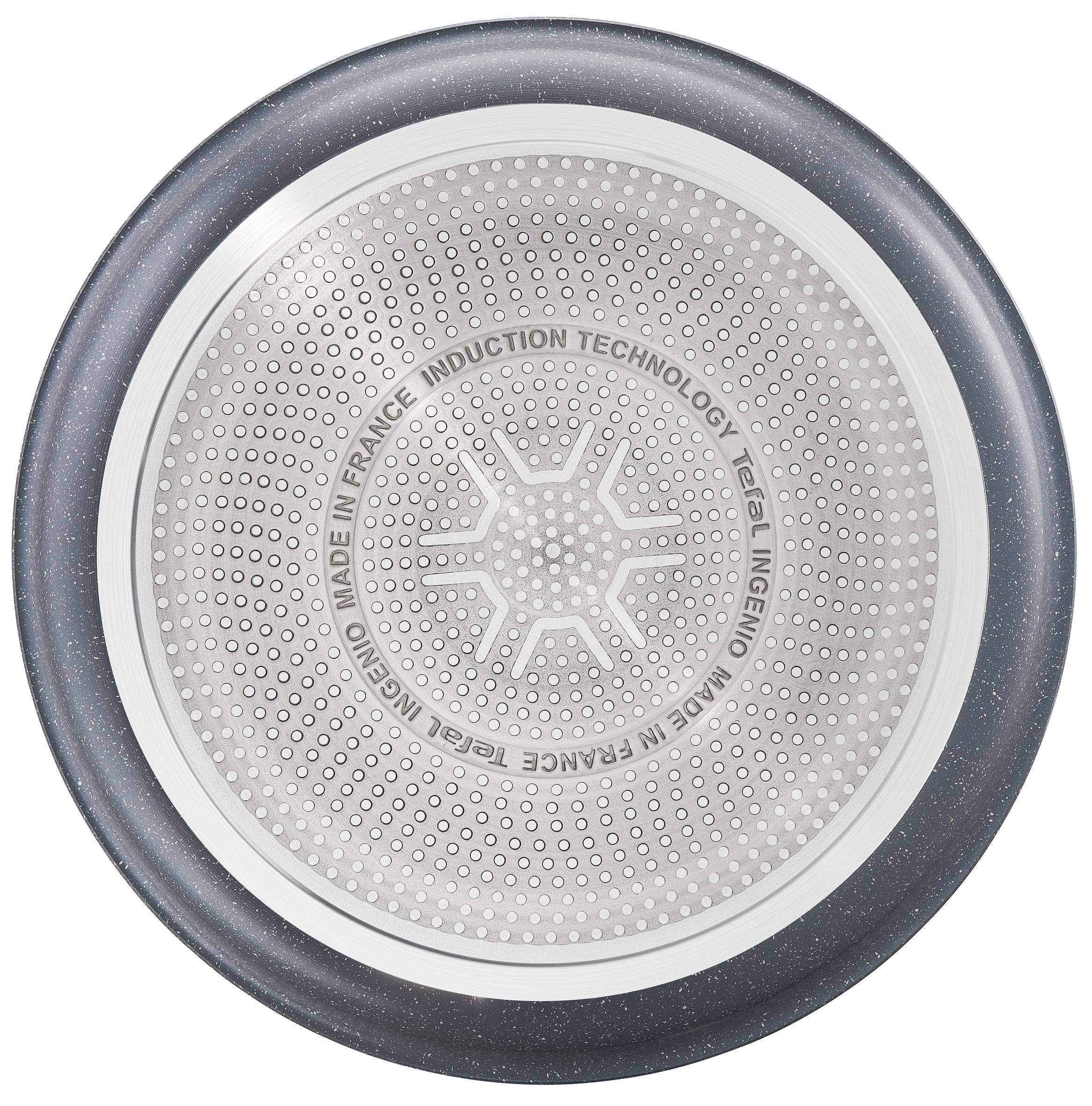 INGENIO Gris moucheté Poêle 28 cm Induction