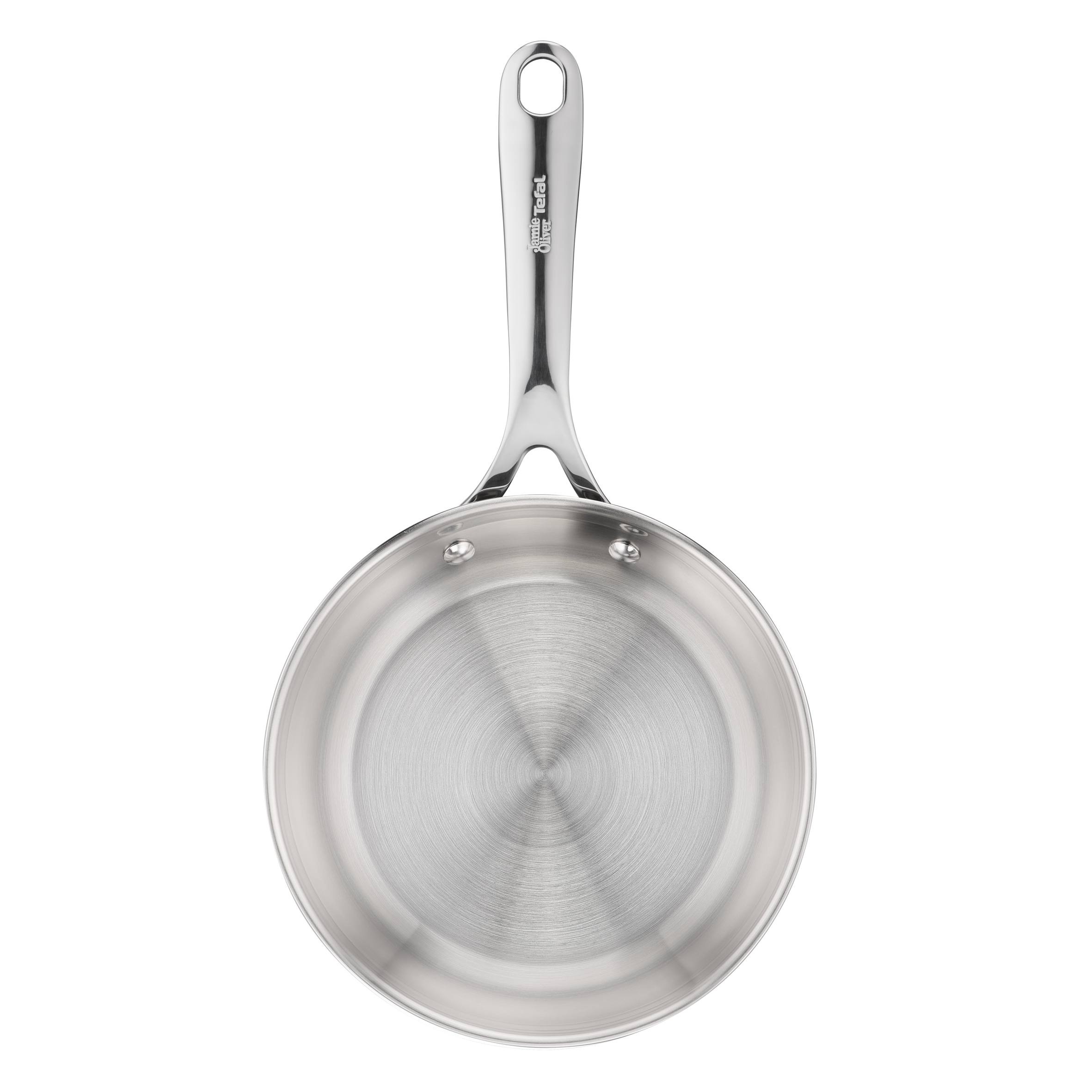 Jamie Oliver by Tefal Cook Smart, Poêles 24/28&nbsp;cm, Acier inoxydable sans revêtement