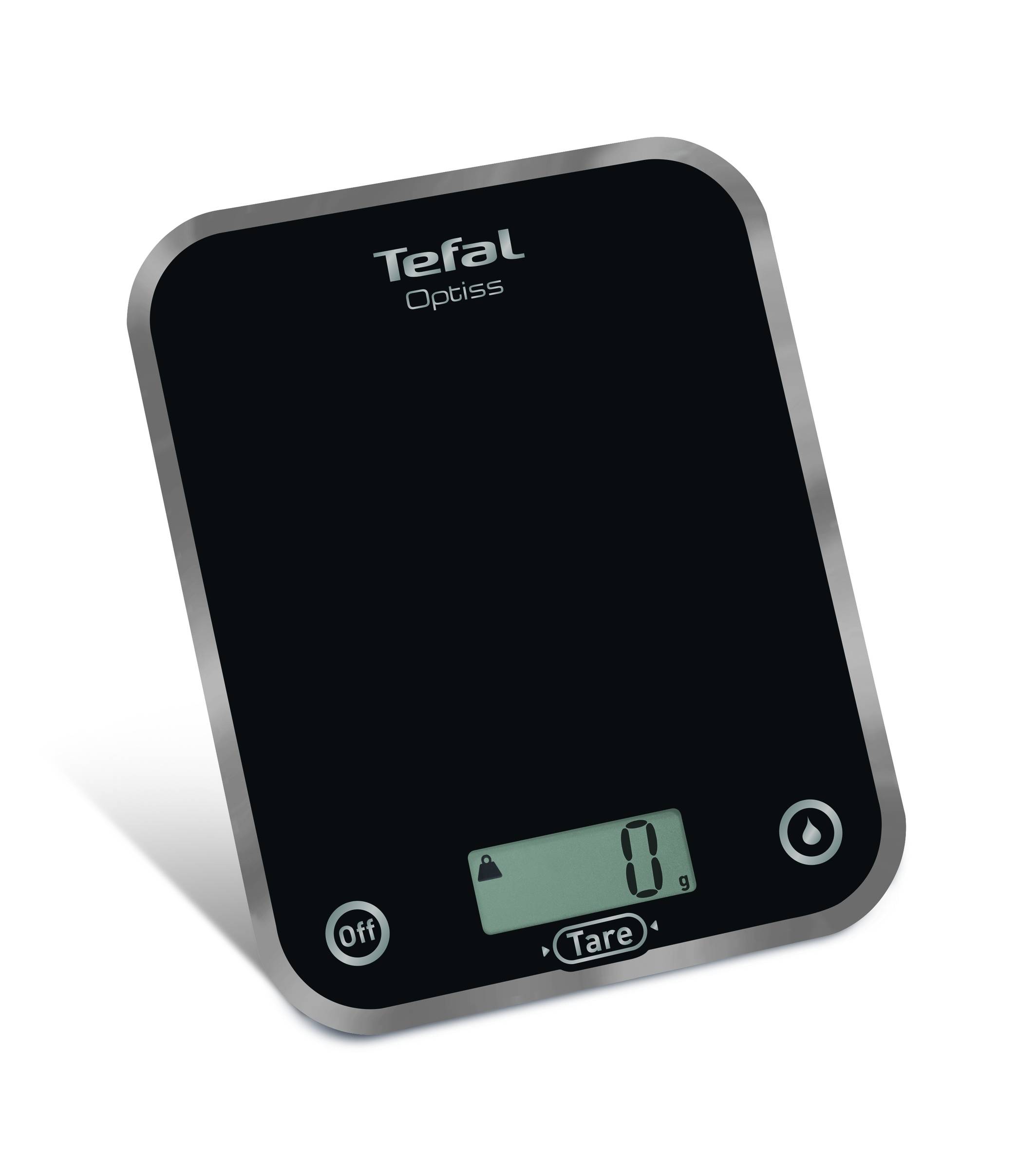 OPTISS NOIRE Balance de cuisine
