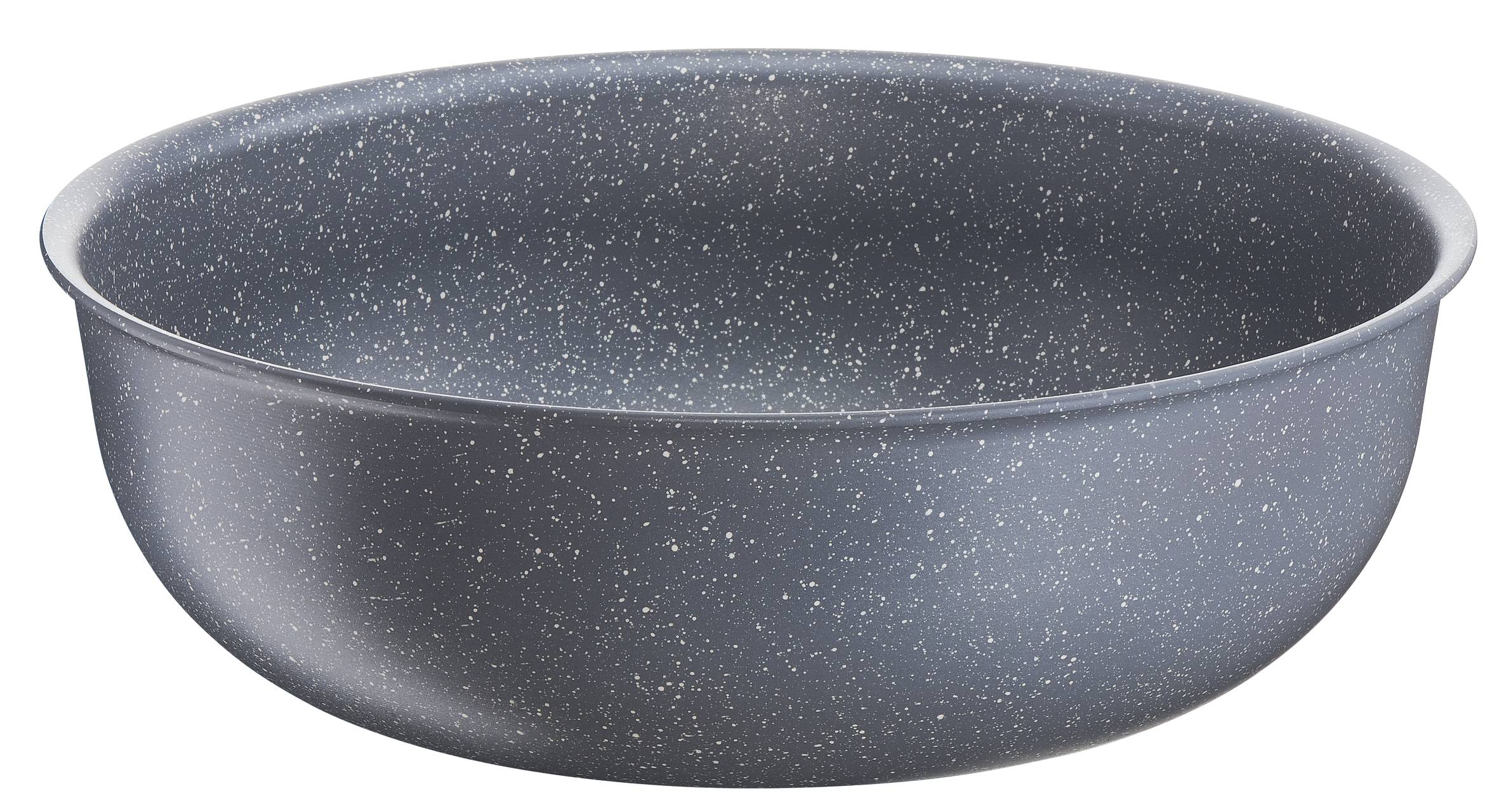 INGENIO HARMONY GRIS MOUCHETÉ Poêle Wok 28 cm INDUCTION 