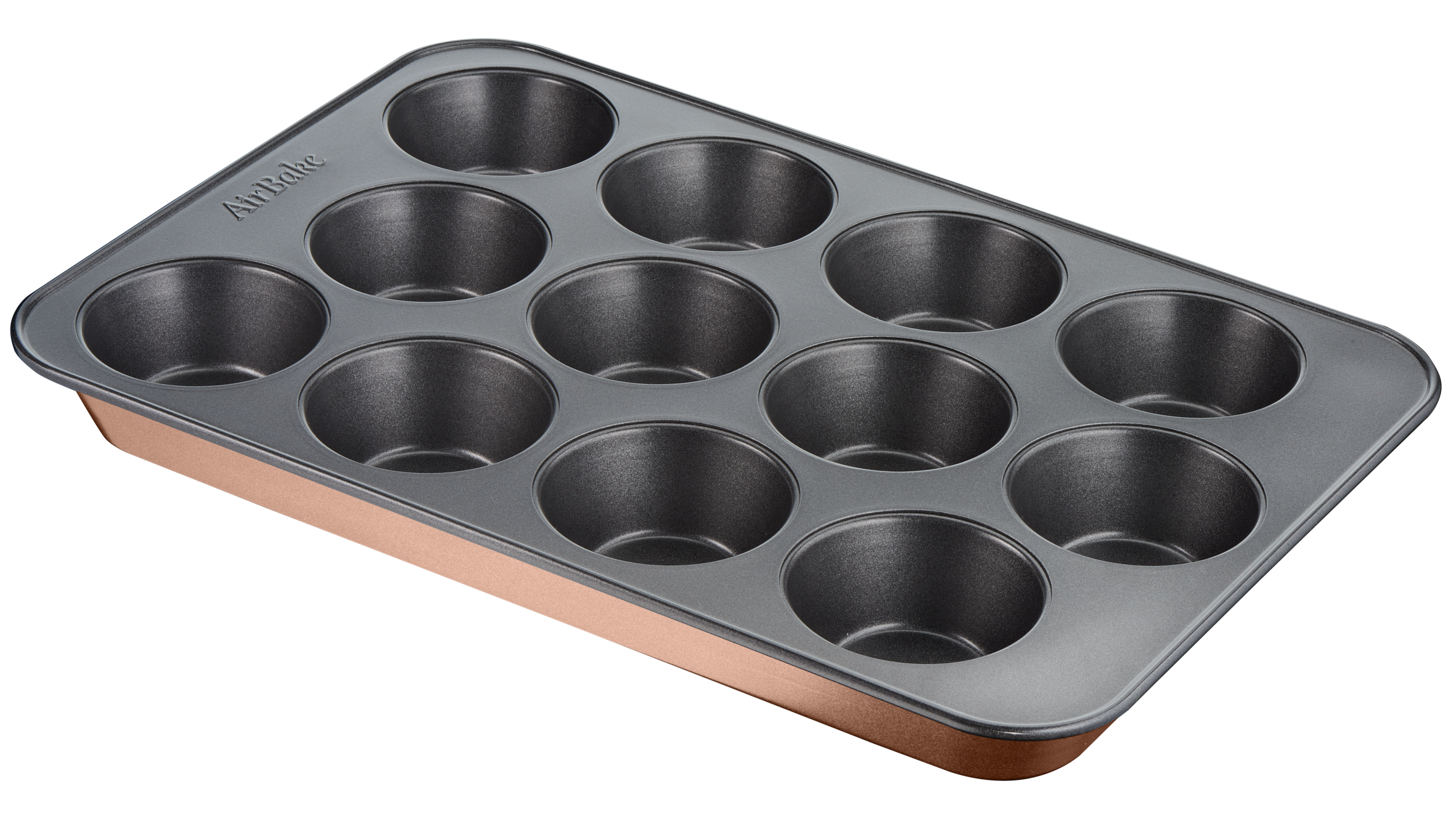 AIRBAKE Moule 12 muffins 29X41cm acier