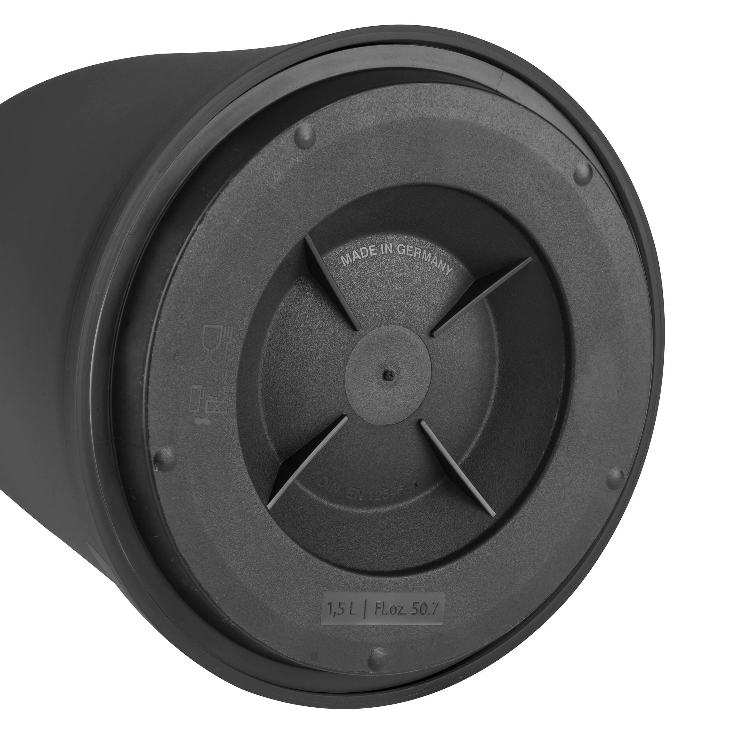 Carafe isotherme 1 L - Noir translucide MAMBO