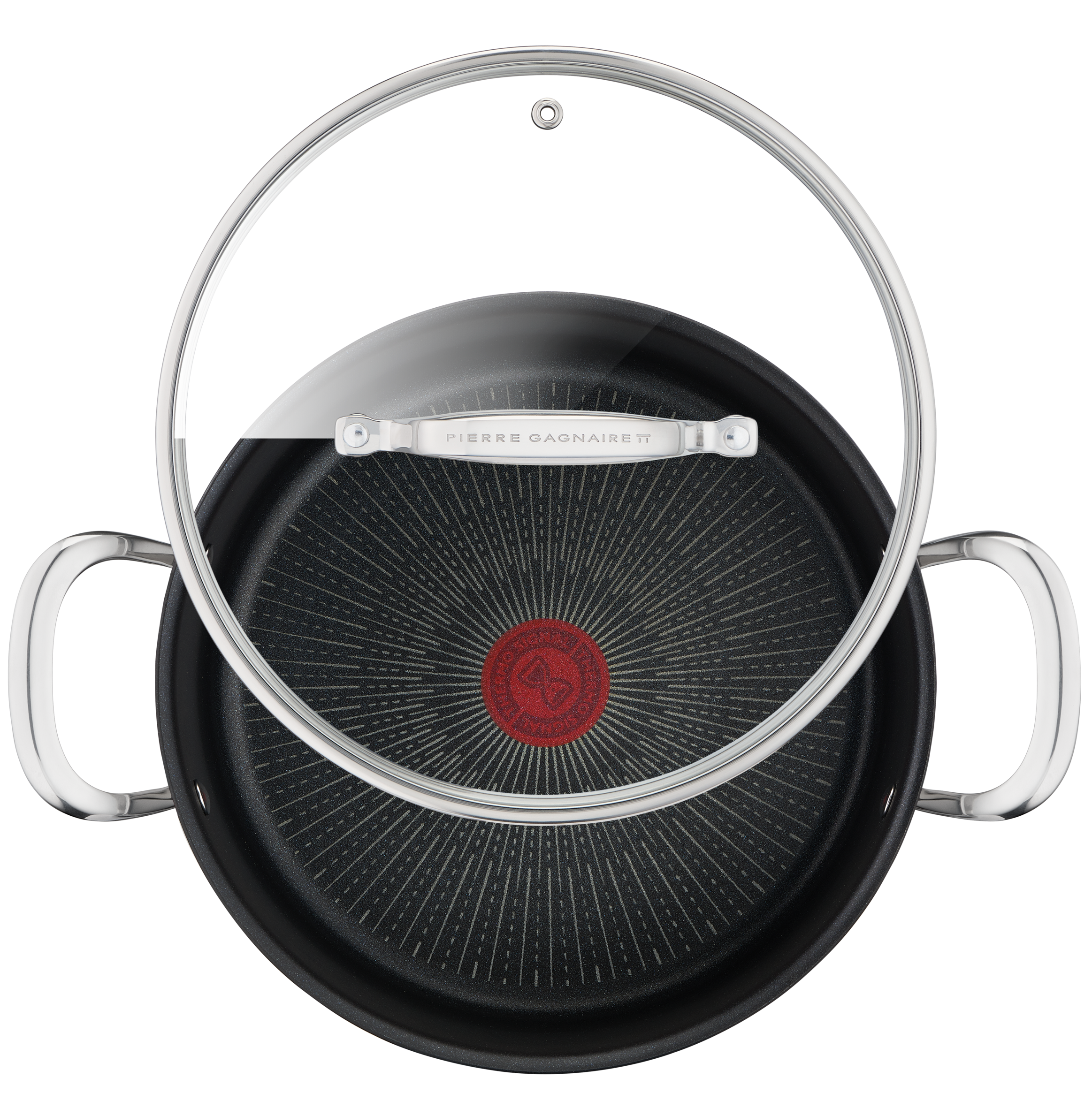 Pierre Gagnaire Sauteuse 2 anses acier inoxydable revêtu 26 cm