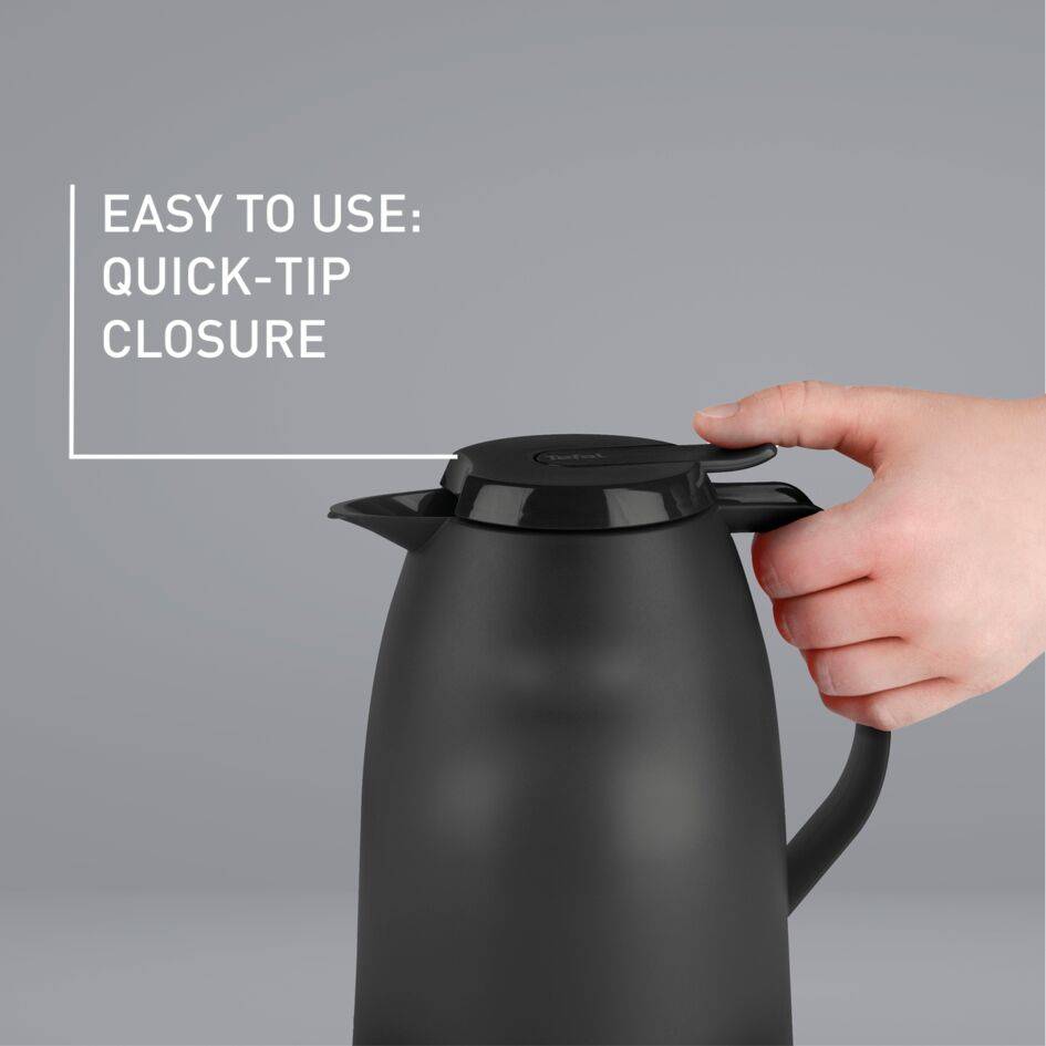Carafe isotherme 1 L - Noir translucide MAMBO