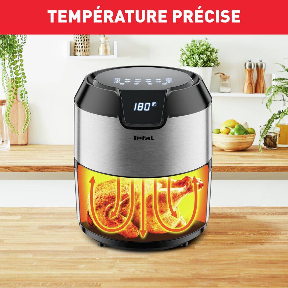 Easy Fry Deluxe, Air fryer mono tiroir, 4.2L, Jusqu'à 6 personnes