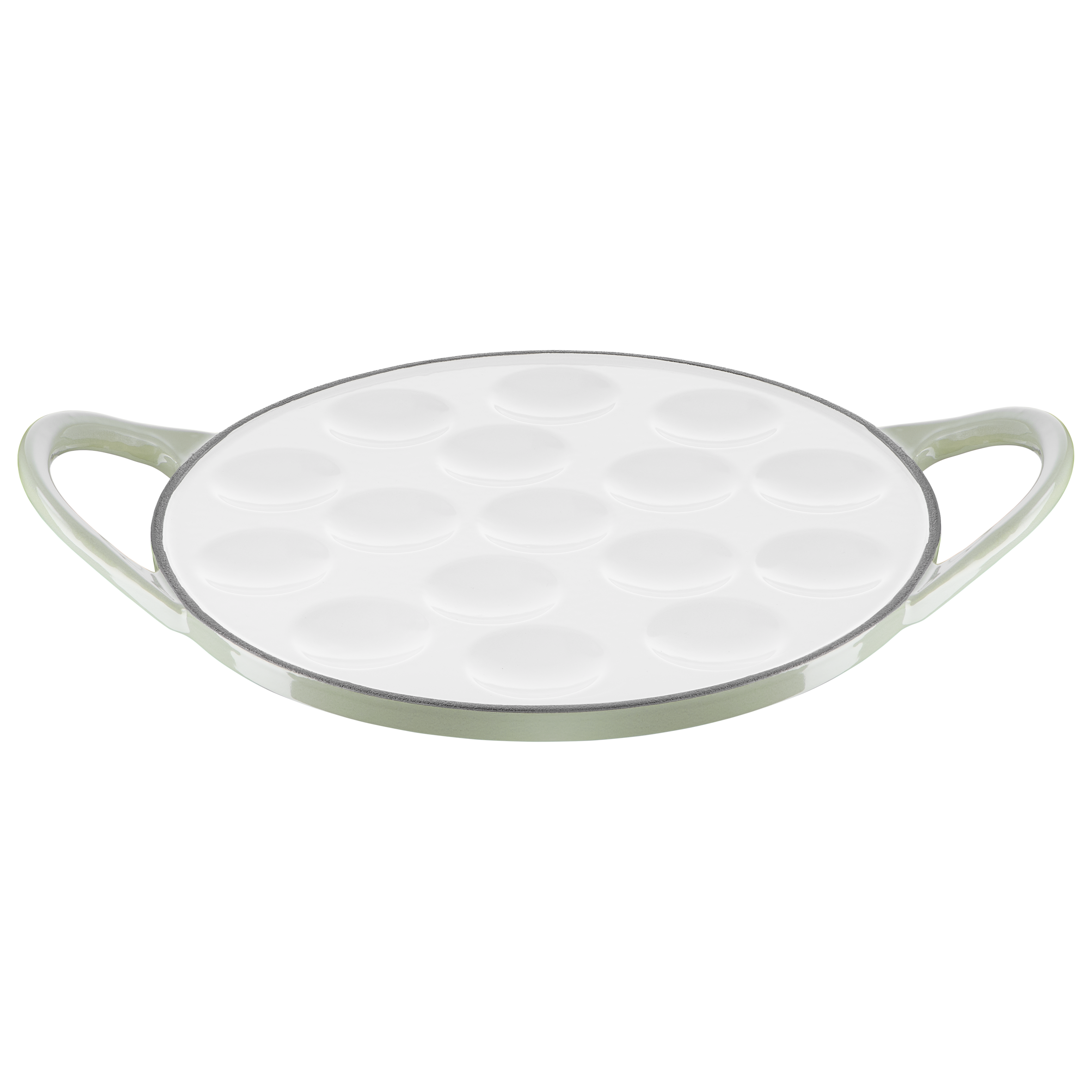 Poffertjespan, Poêle à pancake, 16&nbsp;empreintes, Poignées robustes