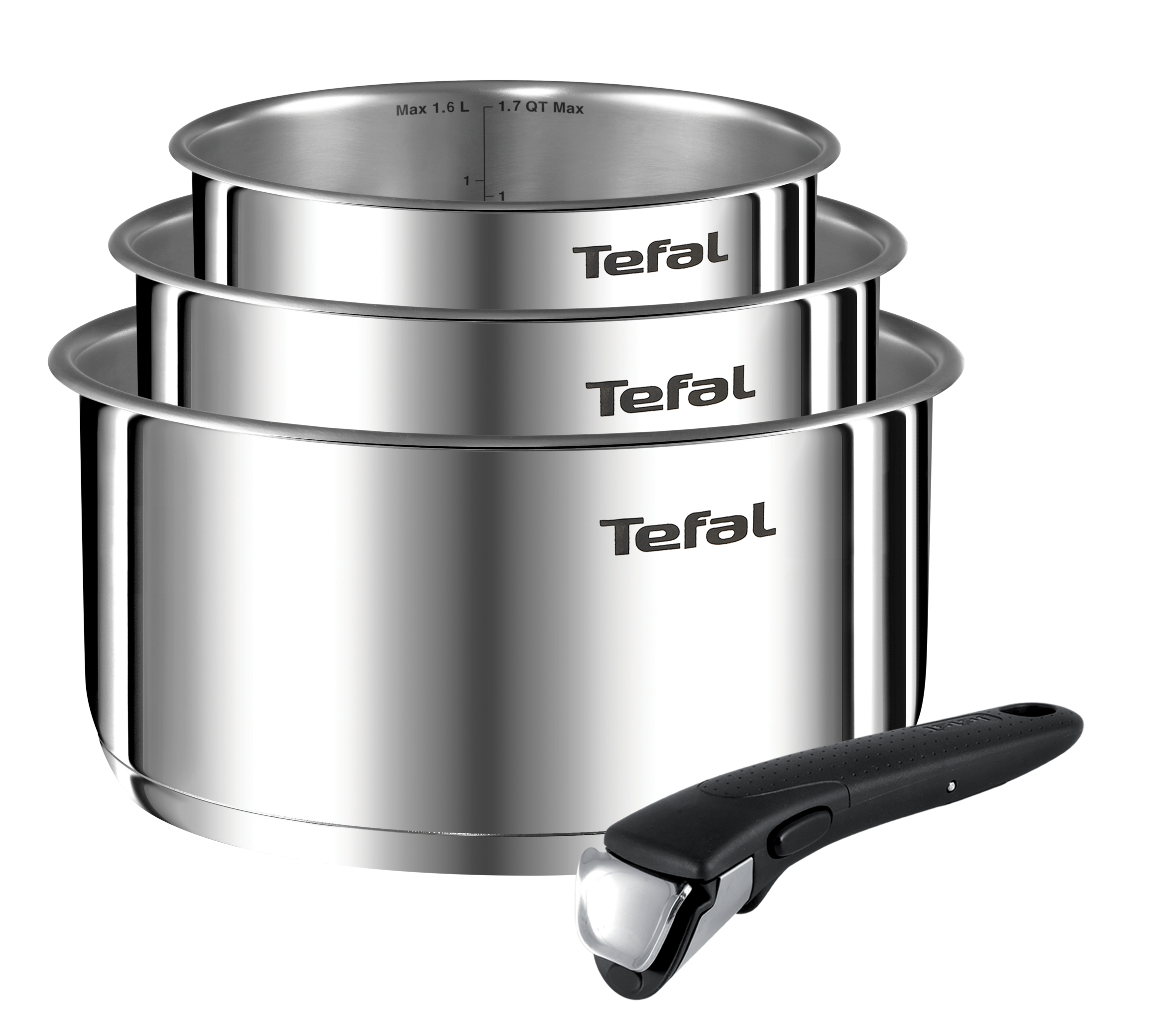 INGENIO EMOTION Batterie de cuisine 4 pièces