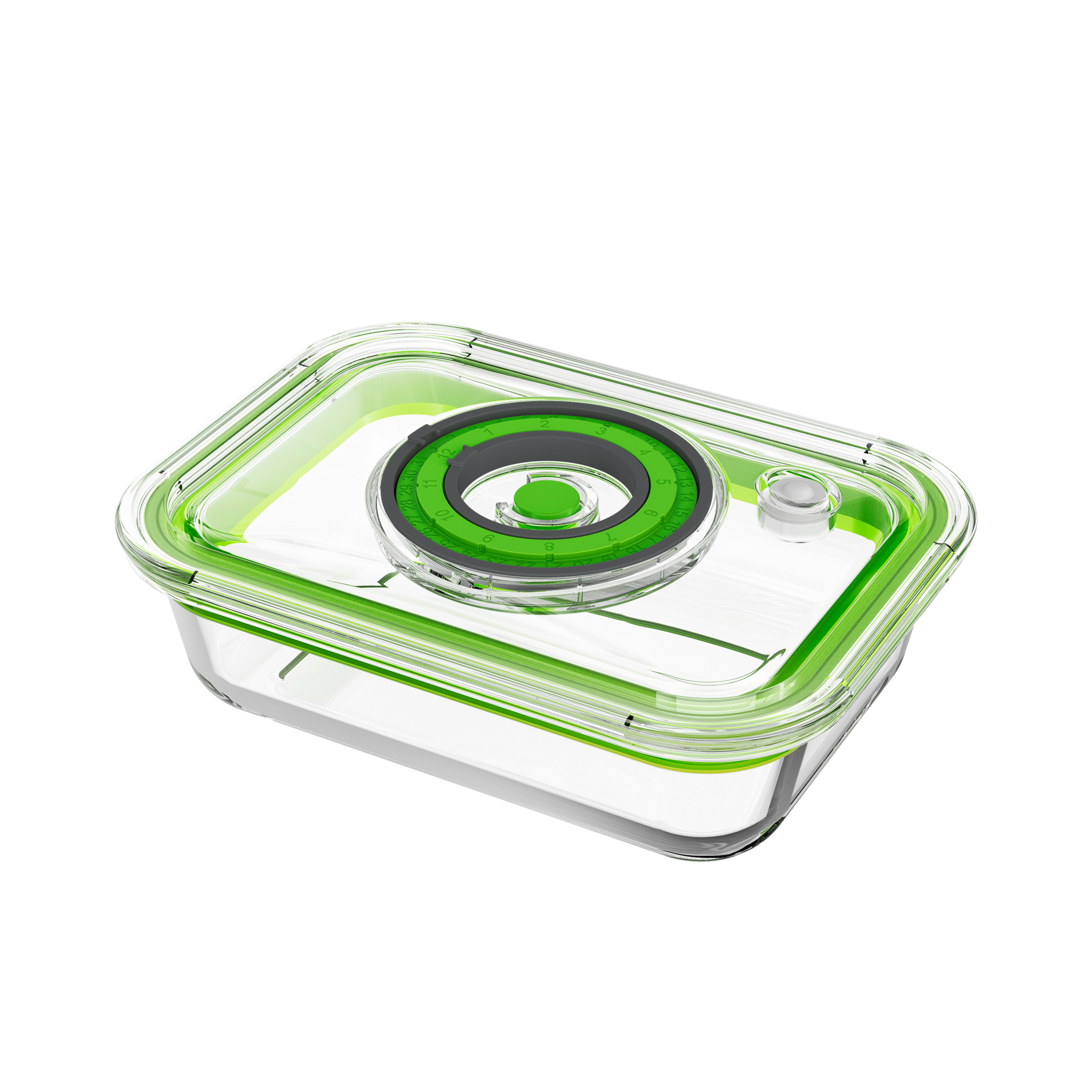 Boîte sous vide en verre 1.04L