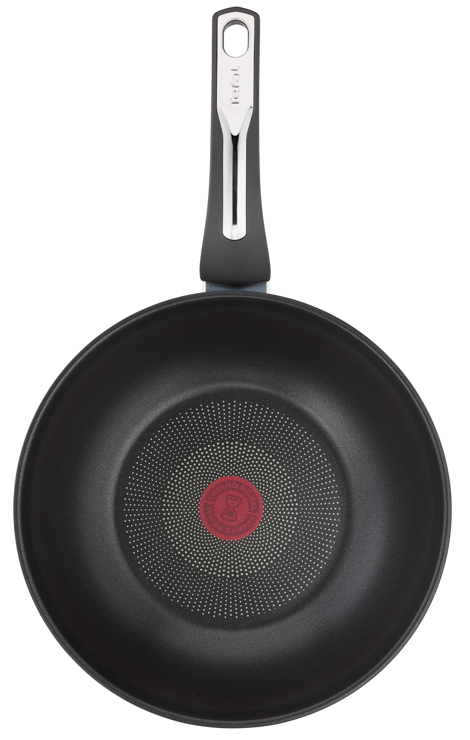 Emotion poêle wok 28cm, Inox revêtu