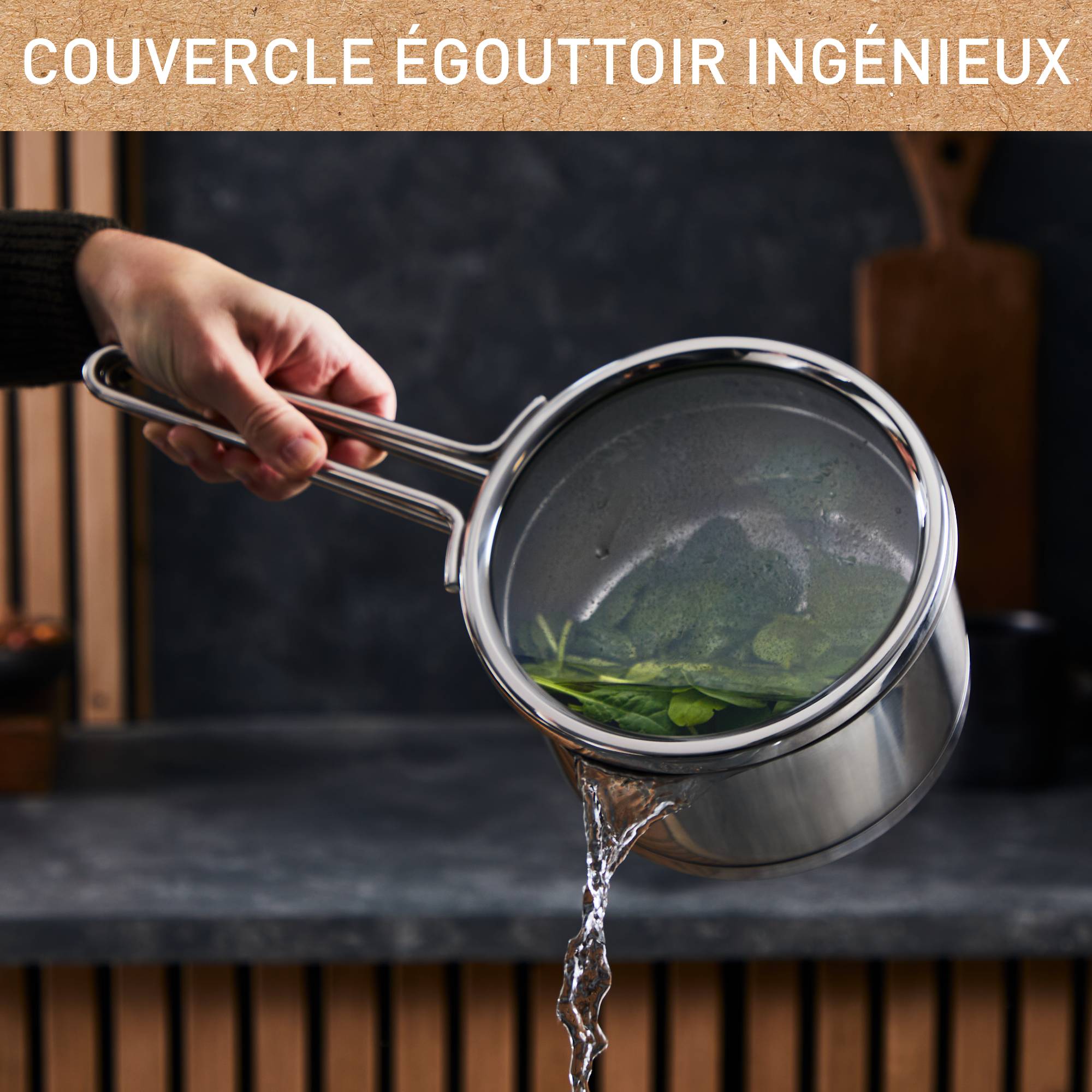 Nordica Casserole Inox 16 cm