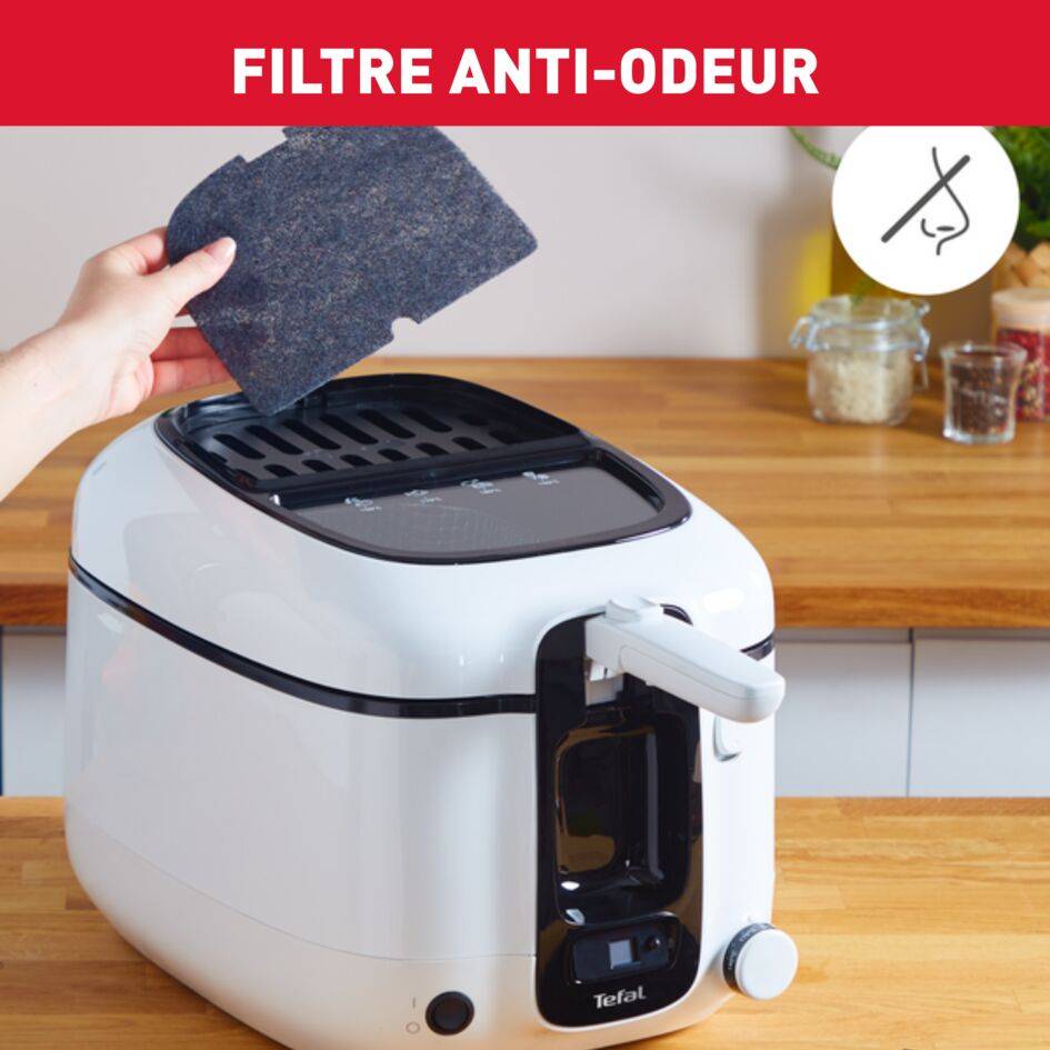 Super Uno, Friteuse à huile, Cuve amovible, 2,2L, Jusqu'à 6 personnes