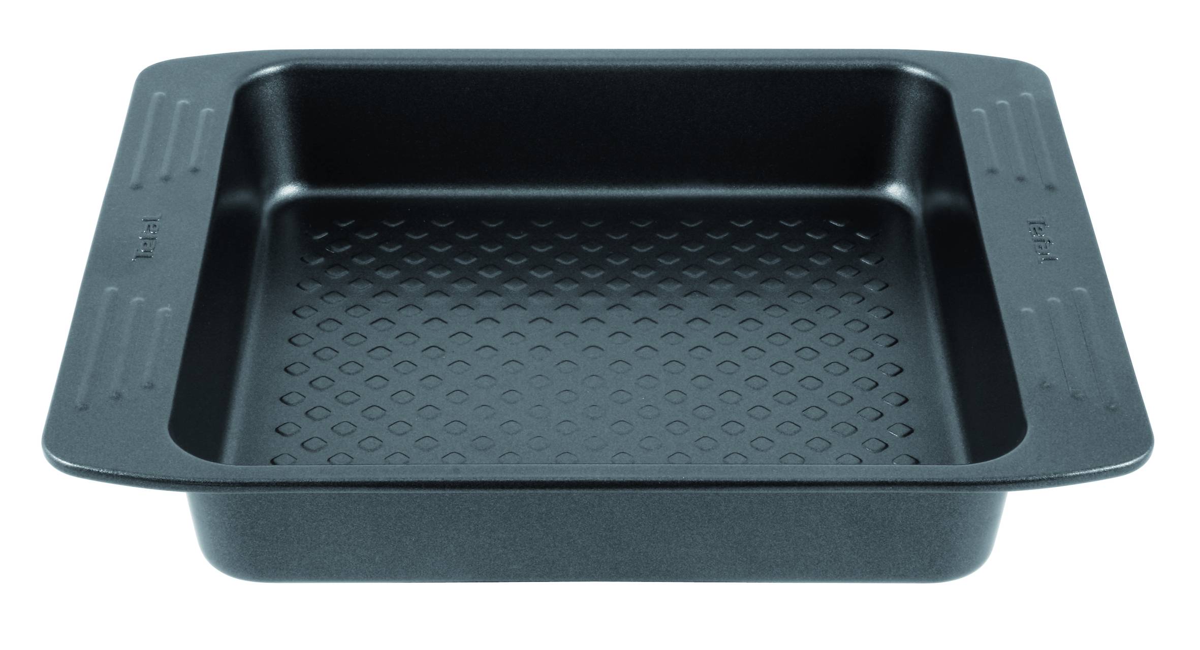 Moule à cake carré 20x20 cm EASY GRIP Gris foncé