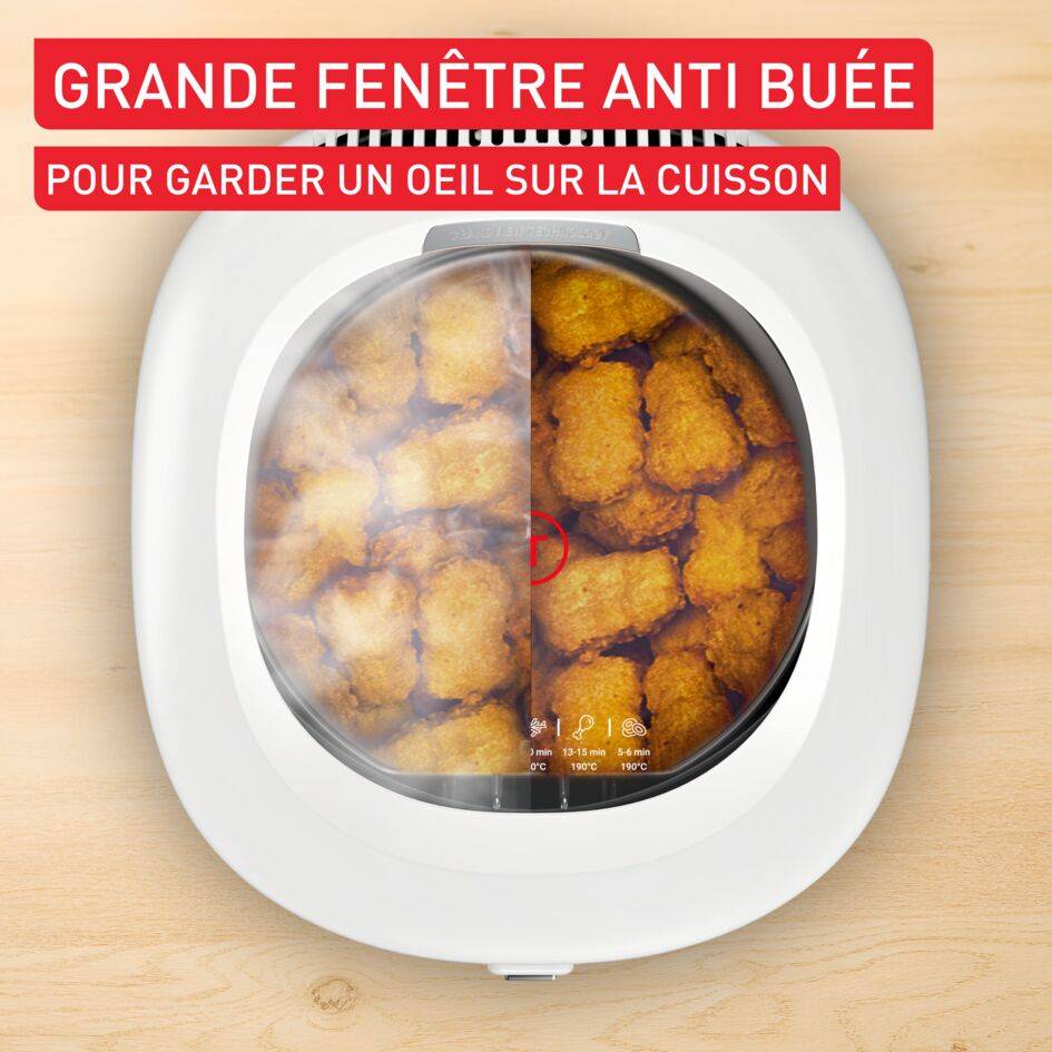 Filtra Vision, Friteuse, Fenêtre de visualisation très large pour garder un oeil sur la cuisson