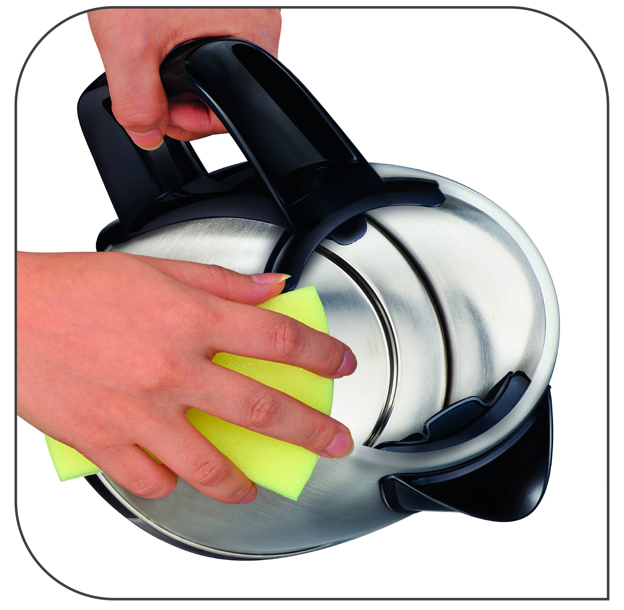 Bouilloire inox 1,7L