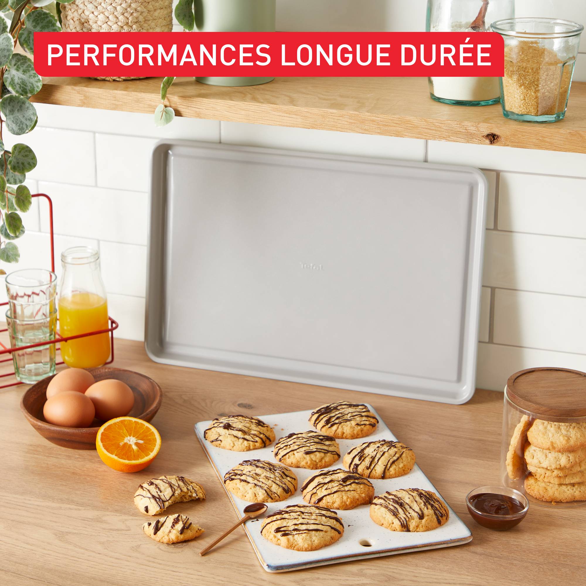 Ceramik, Set 5&nbsp;pièces, Moules à pâtisserie, Empilables, Revêtement céramique