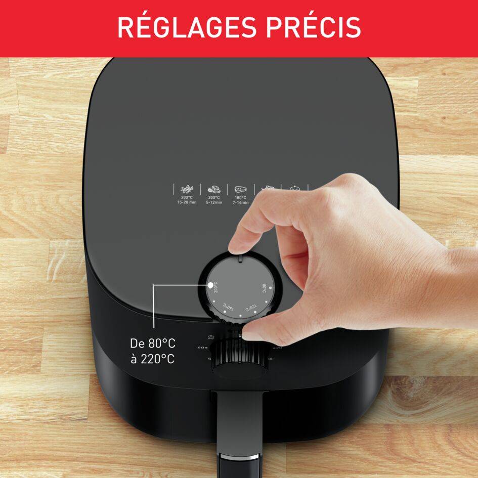 Easy Fry Essential, Air fryer mono tiroir, 3,5L, Jusqu'à 4 personnes