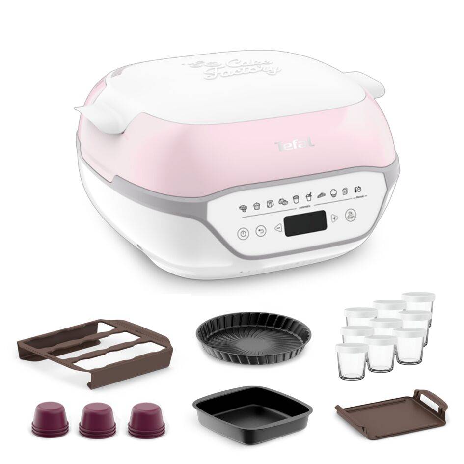 Cake Factory Infinity, Appareil à gâteau, Compatible avec les moules CreaBake
