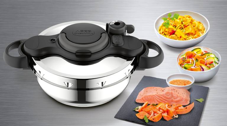 CLIPSOMINUT'® DUO GOURMET Cocotte-minute® 3 L Inox Induction