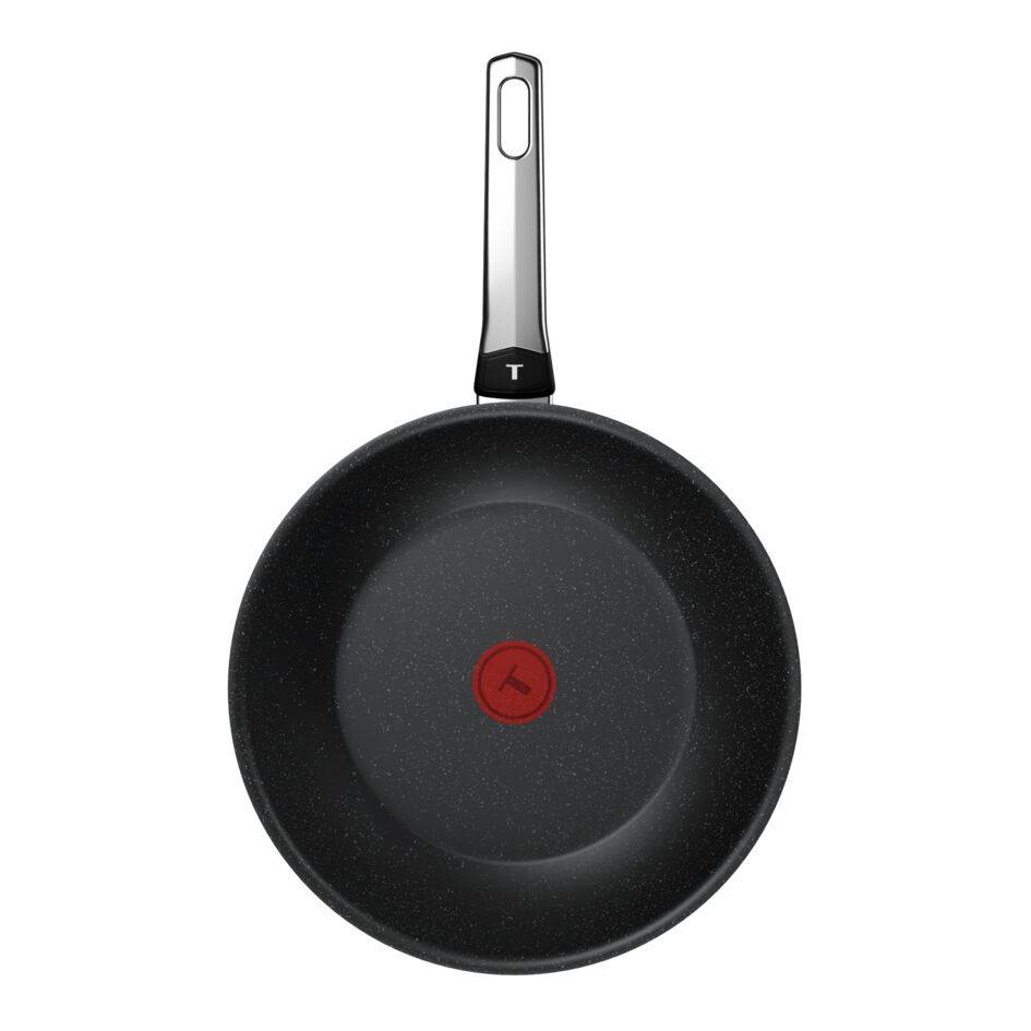 Expertise+, Poêle wok 28&nbsp;cm, Revêtement antiadhésif haute performance, Induction