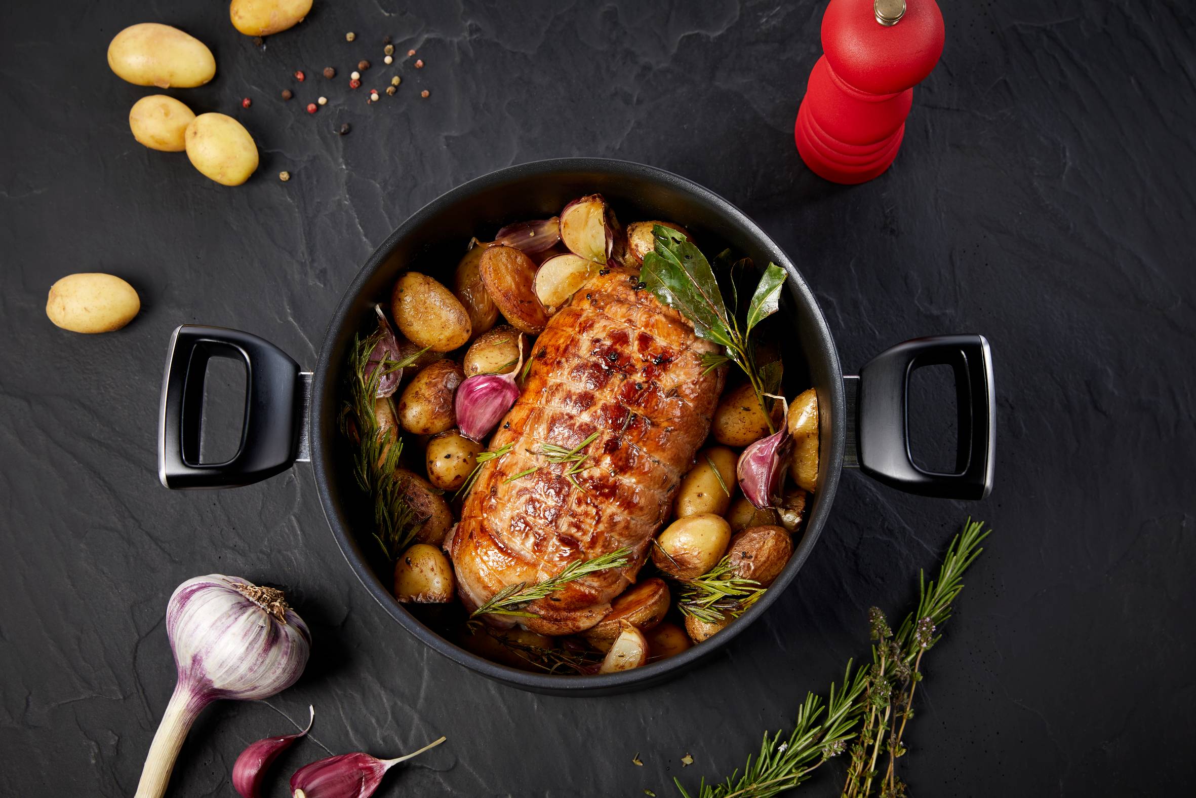 UNLIMITED Faitout 24 cm (5 L) + couvercle verre