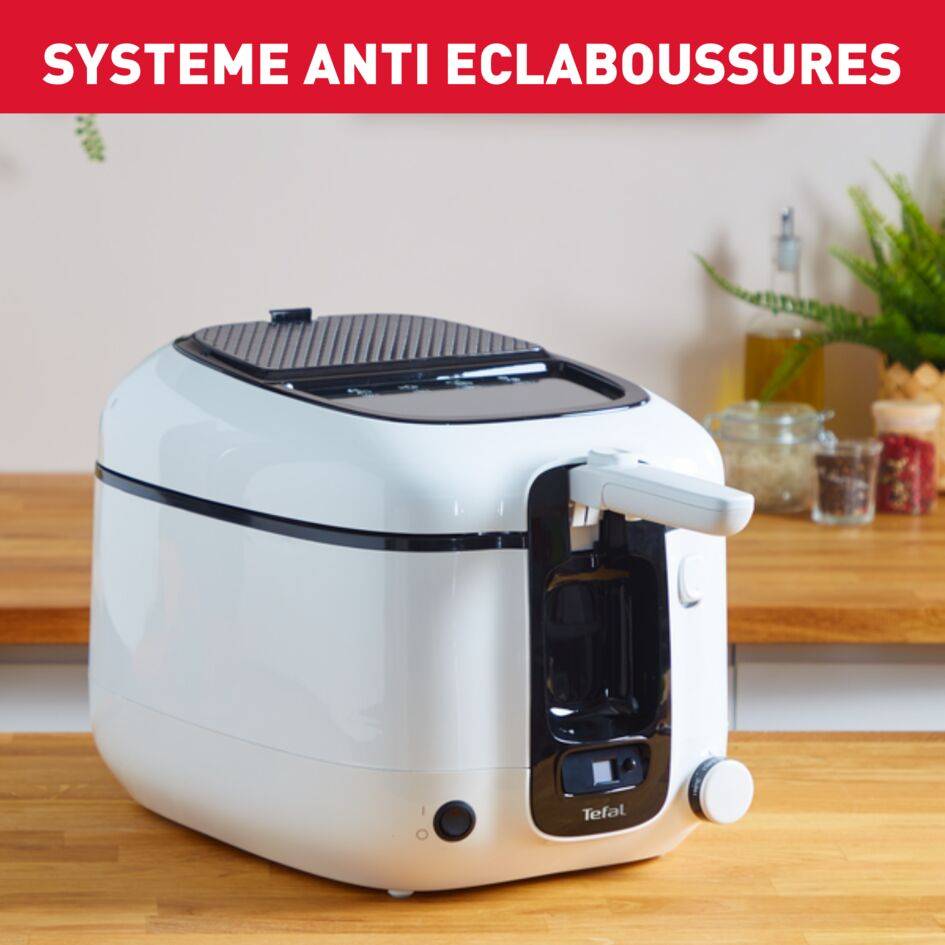 Super Uno, Friteuse à huile, Cuve amovible, 2,2L, Jusqu'à 6 personnes