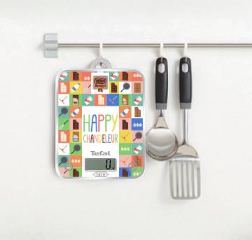 OPTISS DECOR Balance de cuisine Chandeleur