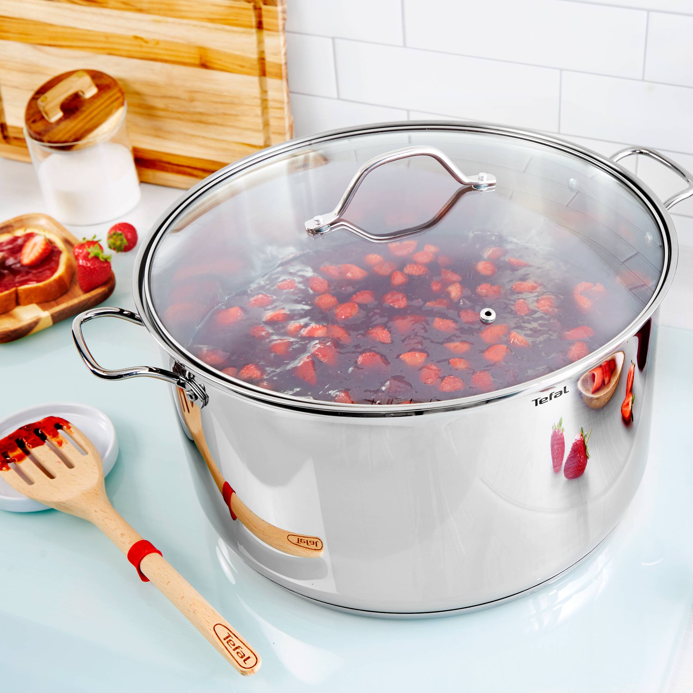 Intuition XL extra grande marmite inox 32cm (14l) + cv