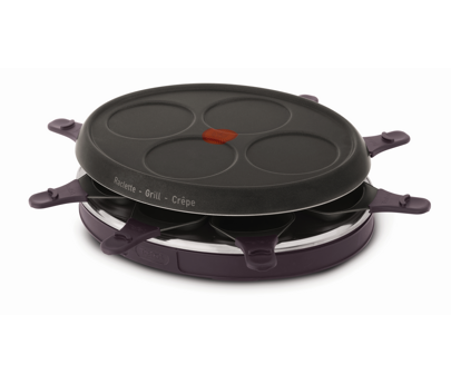 RACLETTE GRIL 4 MINI CREPES 8 COUPELLES