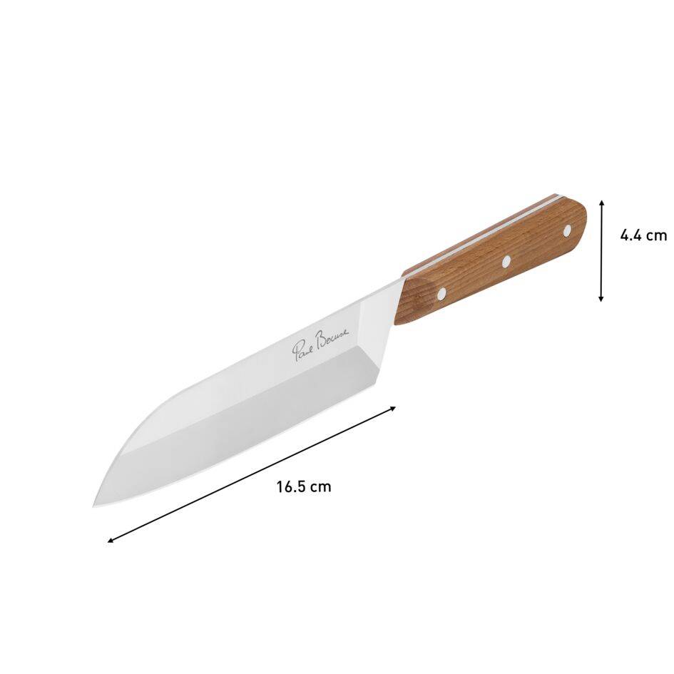 COLLECTION PAUL BOCUSE, Couteau Santoku 16,5 cm