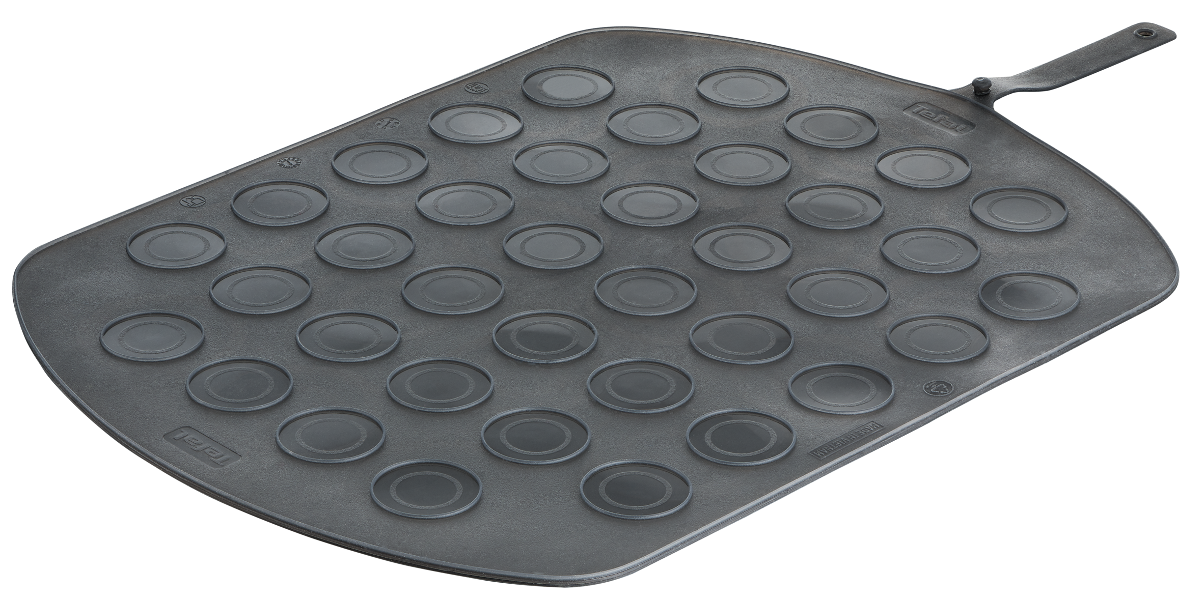 CRISPYBAKE Plaque à macarons silicone 53X31cm