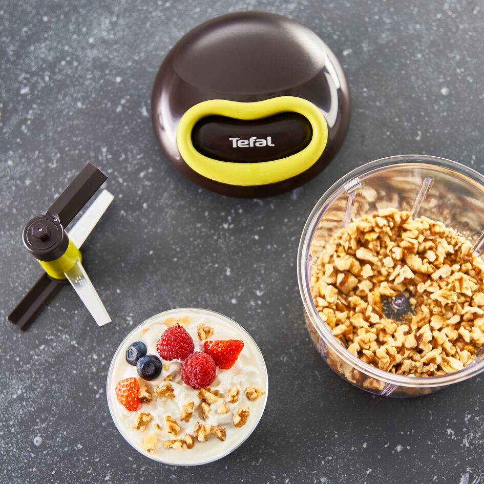 Hachoir manuel 5 secondes kit hachoir 900ml + lame glace pilee