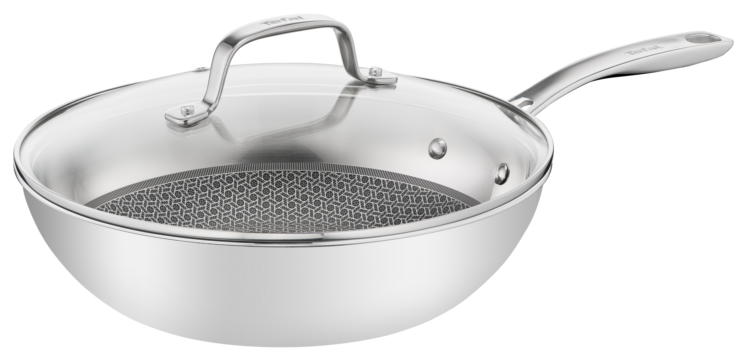 Eternal Mesh Poêle wok 28 cm + Couvercle