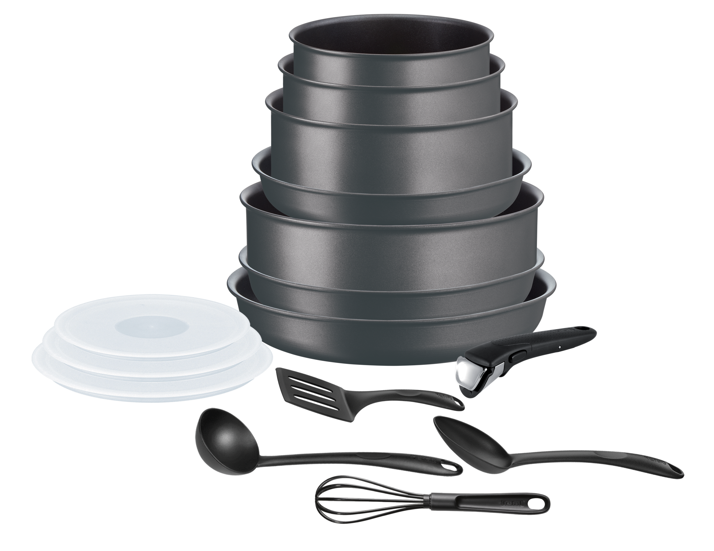 Ingenio performance gris coal batterie de cuisine 15 pièces