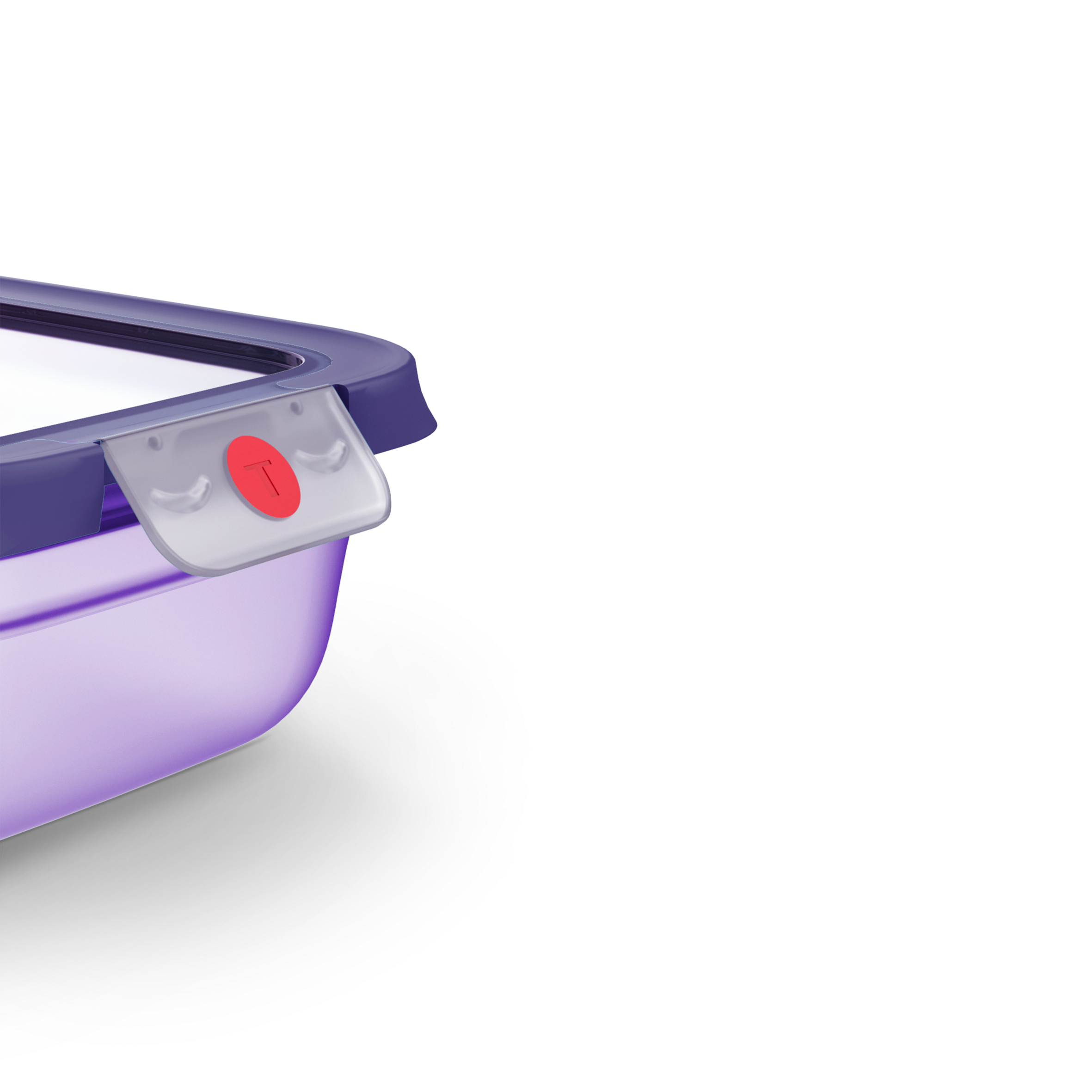 ONECLICK, Boîte de conservation, 1,2L, Violet