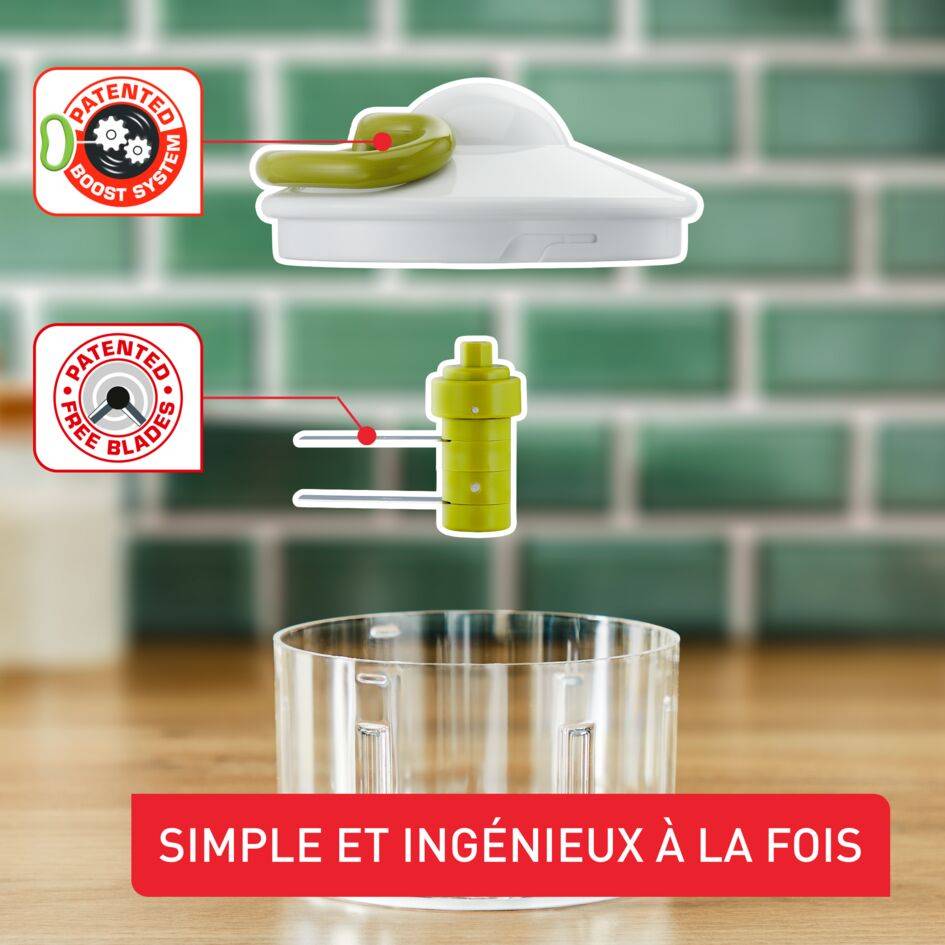 Hachoir manuel 5 secondes 500ml