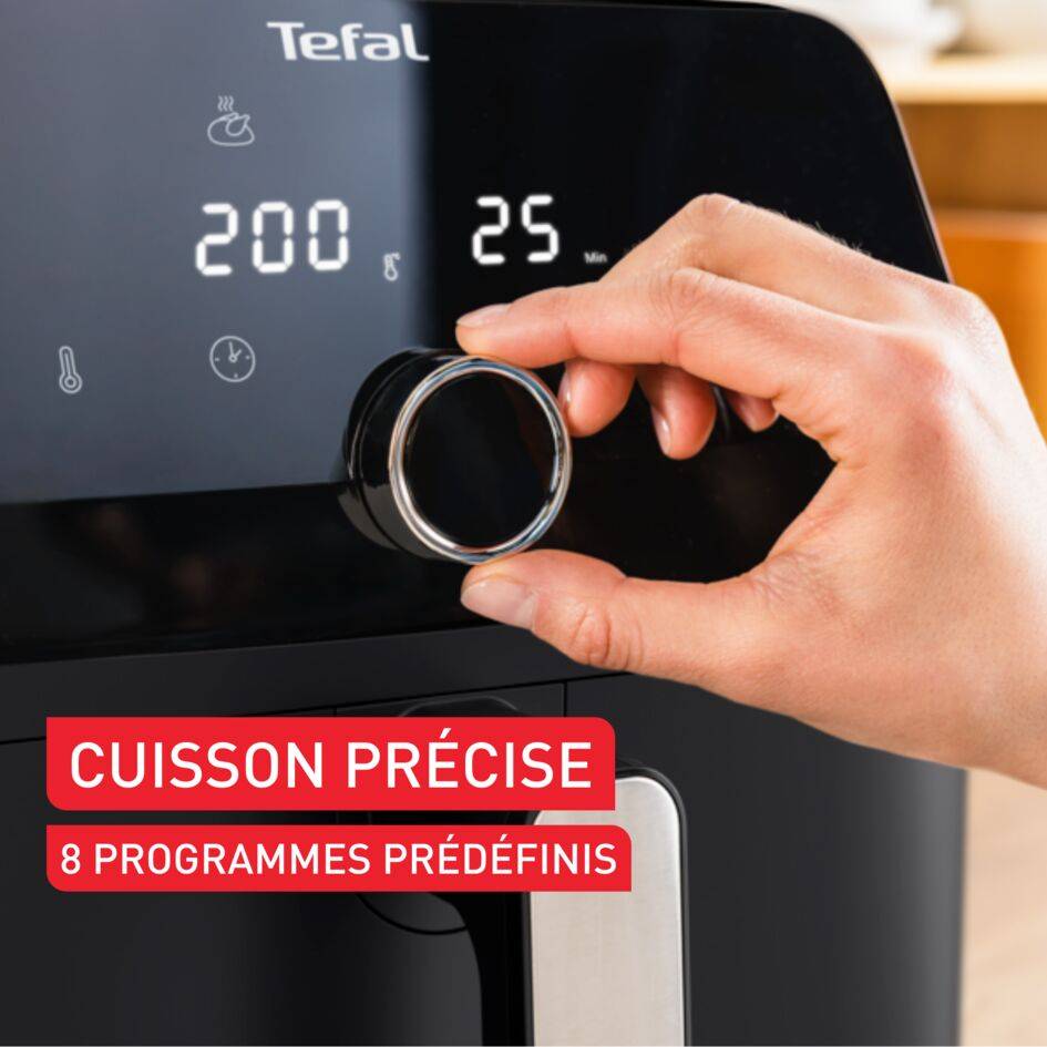 Easy Fry Mega, Air fryer mono tiroir, 7.5L, Jusqu'à 8 personnes
