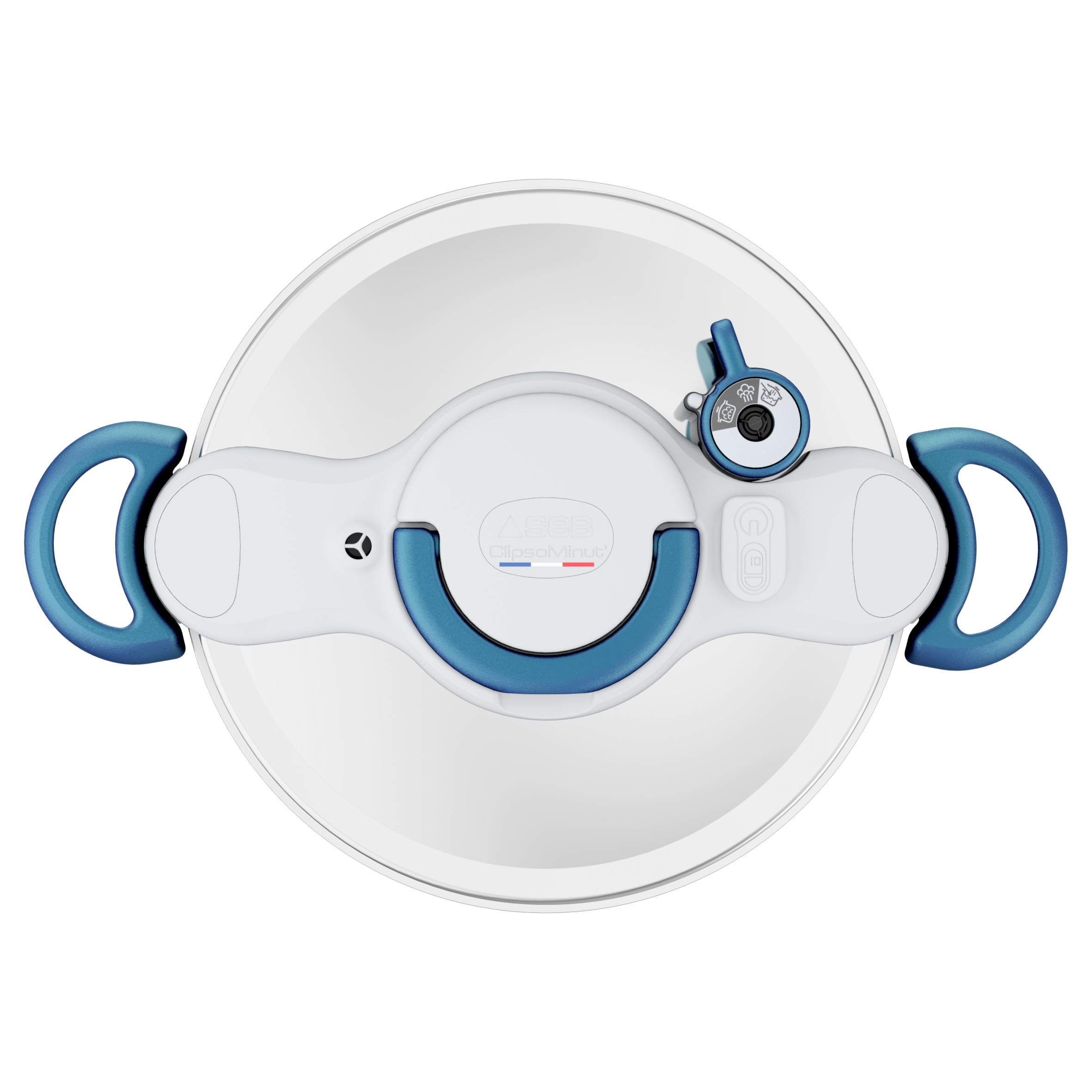 CLIPSOMINUT'® DUO 7 L Cocotte-minute® Bleu Boréal