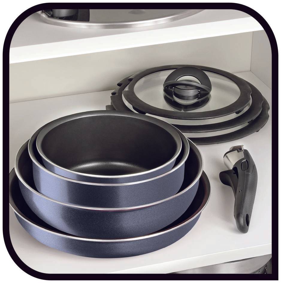 INGENIO ELEGANCE Gris Pailleté  Poêle 28 cm