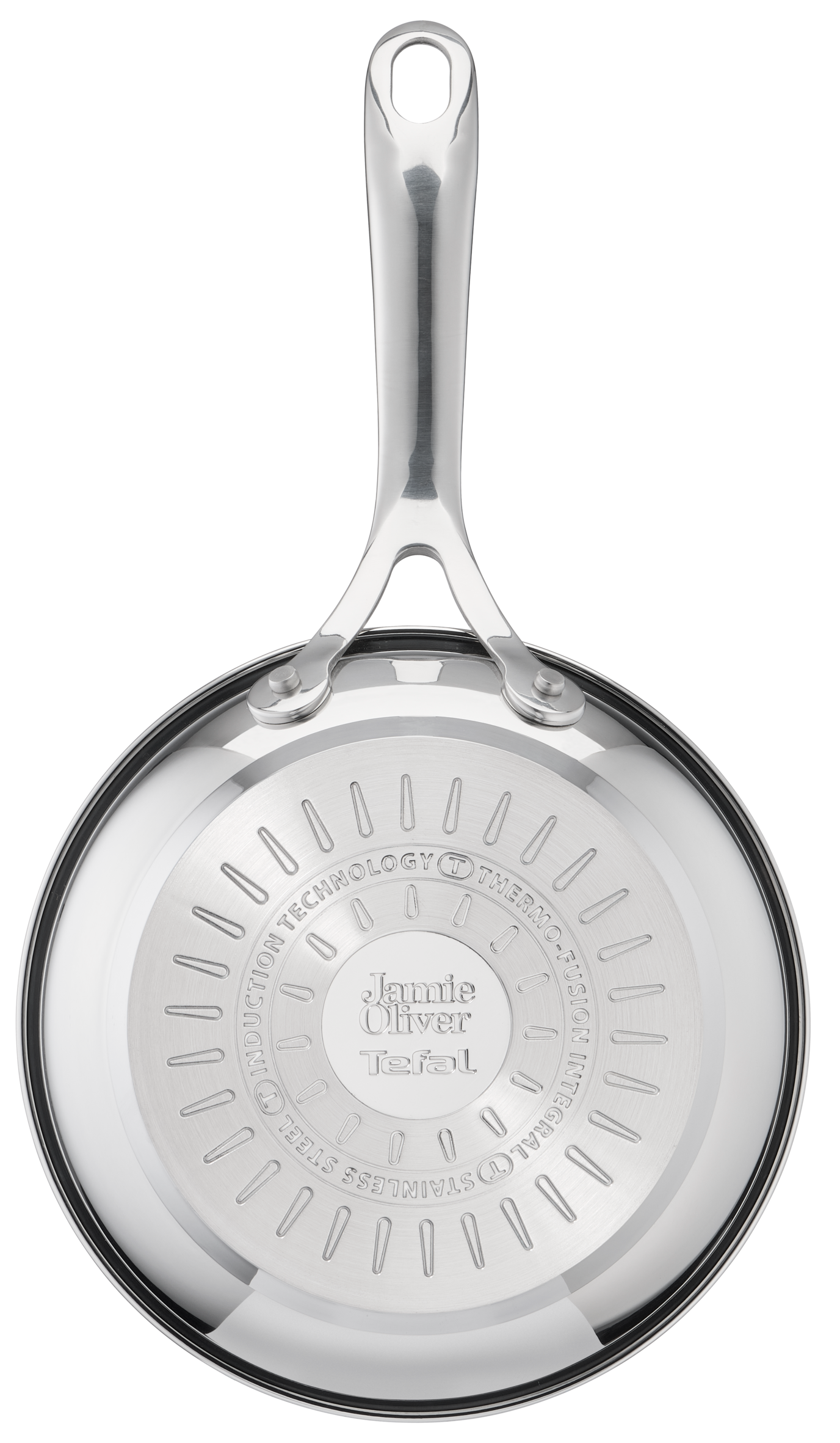 COOK' SMART Jamies Oliver Poêle Inox 20 cm Revêtement anti-adhésif