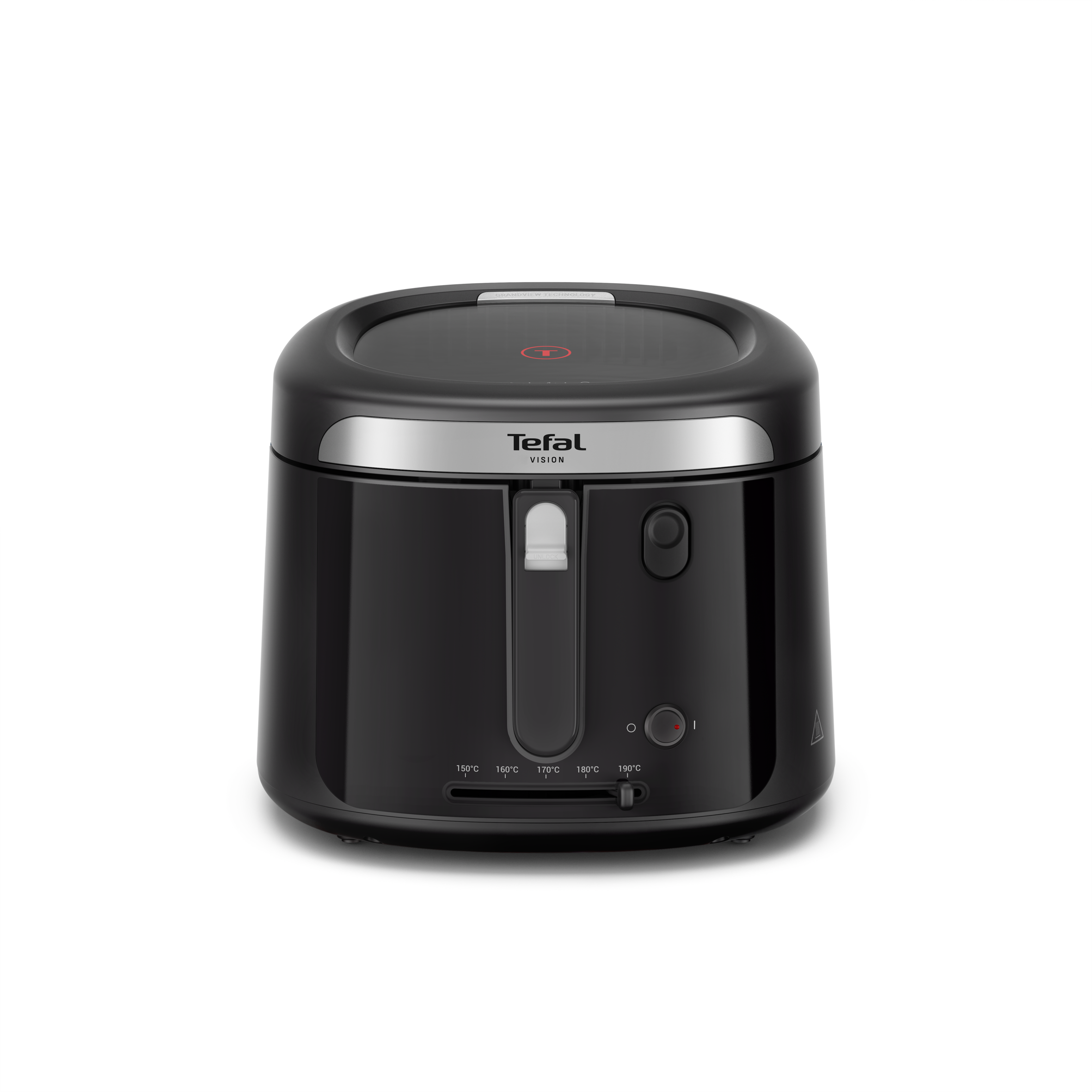 Vision, friteuse, Grande fenêtre pour garder un oeil sur la cuisson