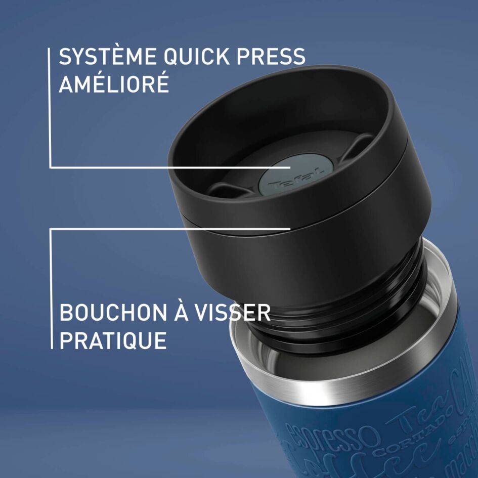 TRAVEL MUG CLASSIC 0,36L BLEU FONCE